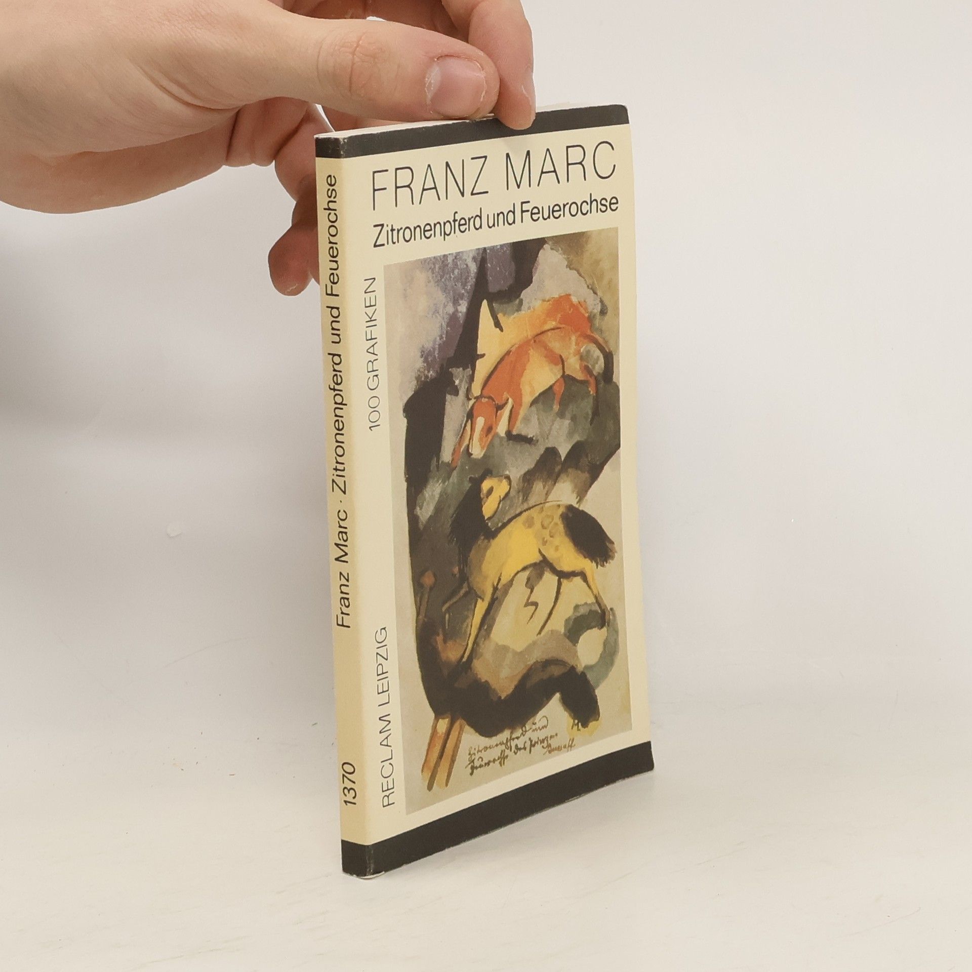 Franz Marc Zitronenpferd und Feuerochse