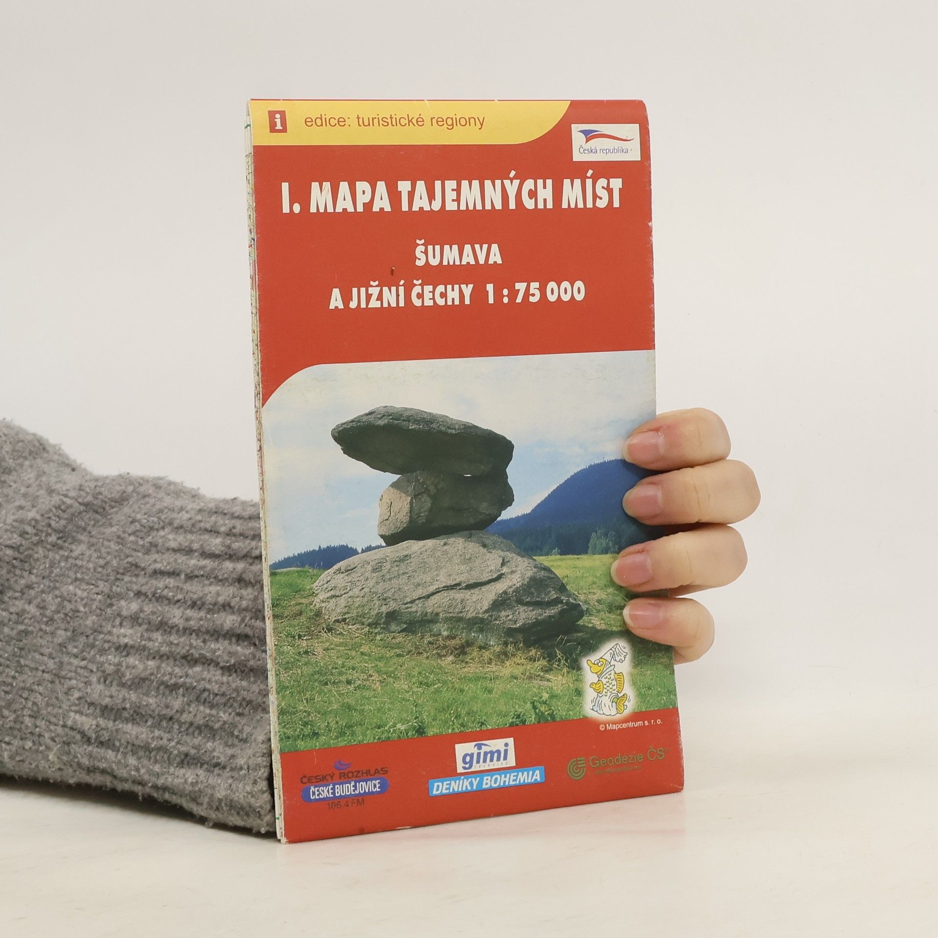 Autorenkollektiv Mapa tajemných míst. Šumava a jižní Čechy 1:75 000