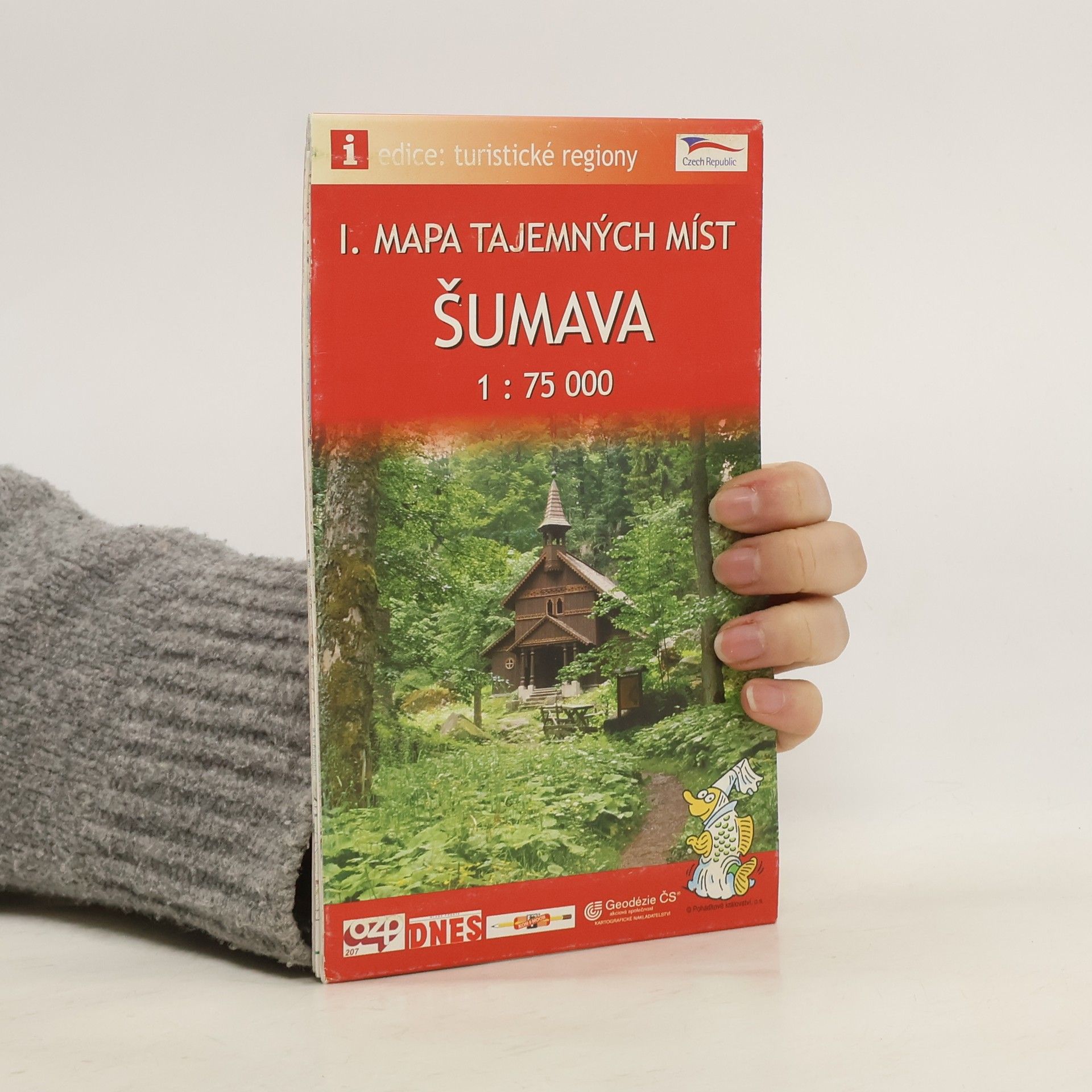 Autorenkollektiv Šumava I. mapa tajemných míst