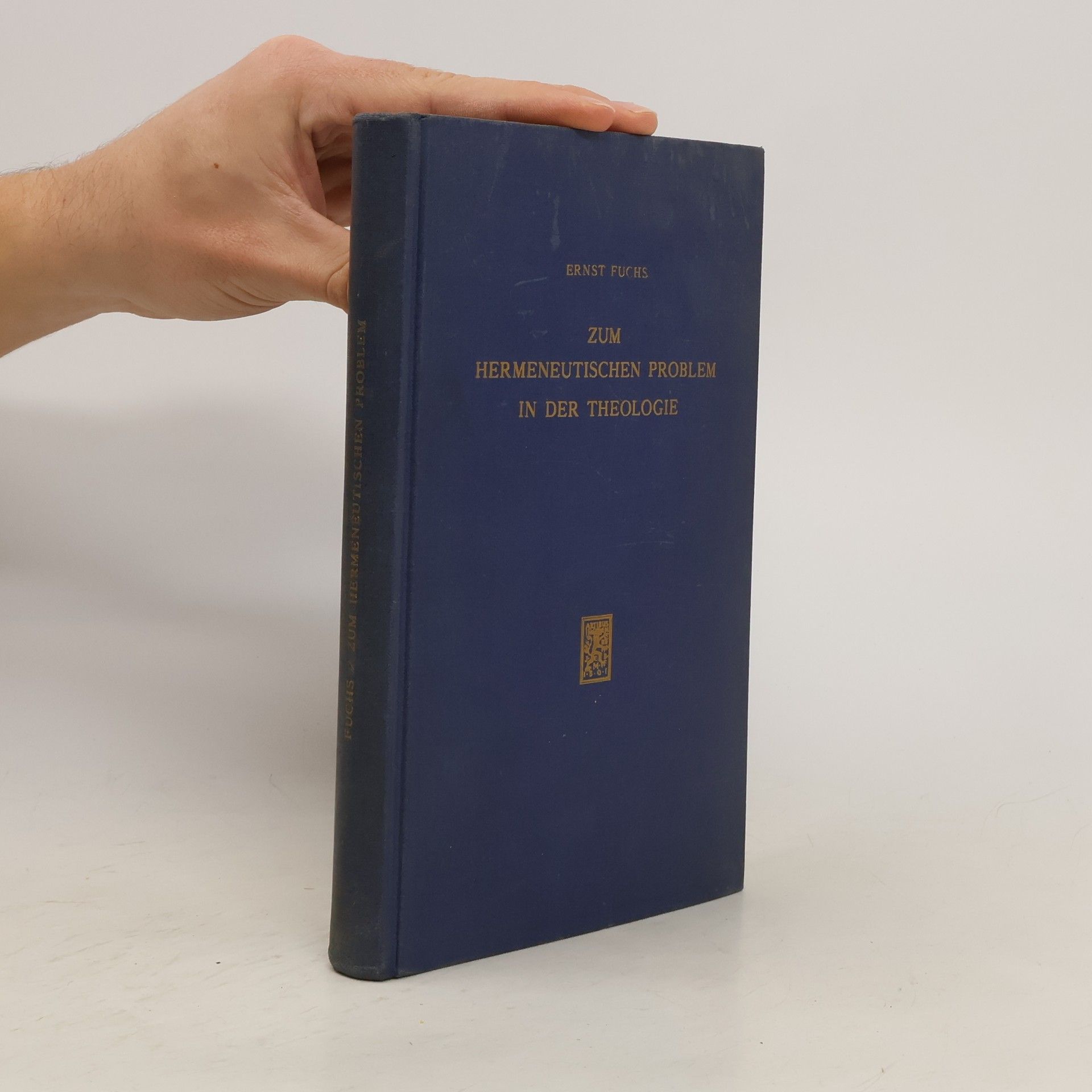 Ernst Fuchs Zum hermeneutischen Problem in der Theologie