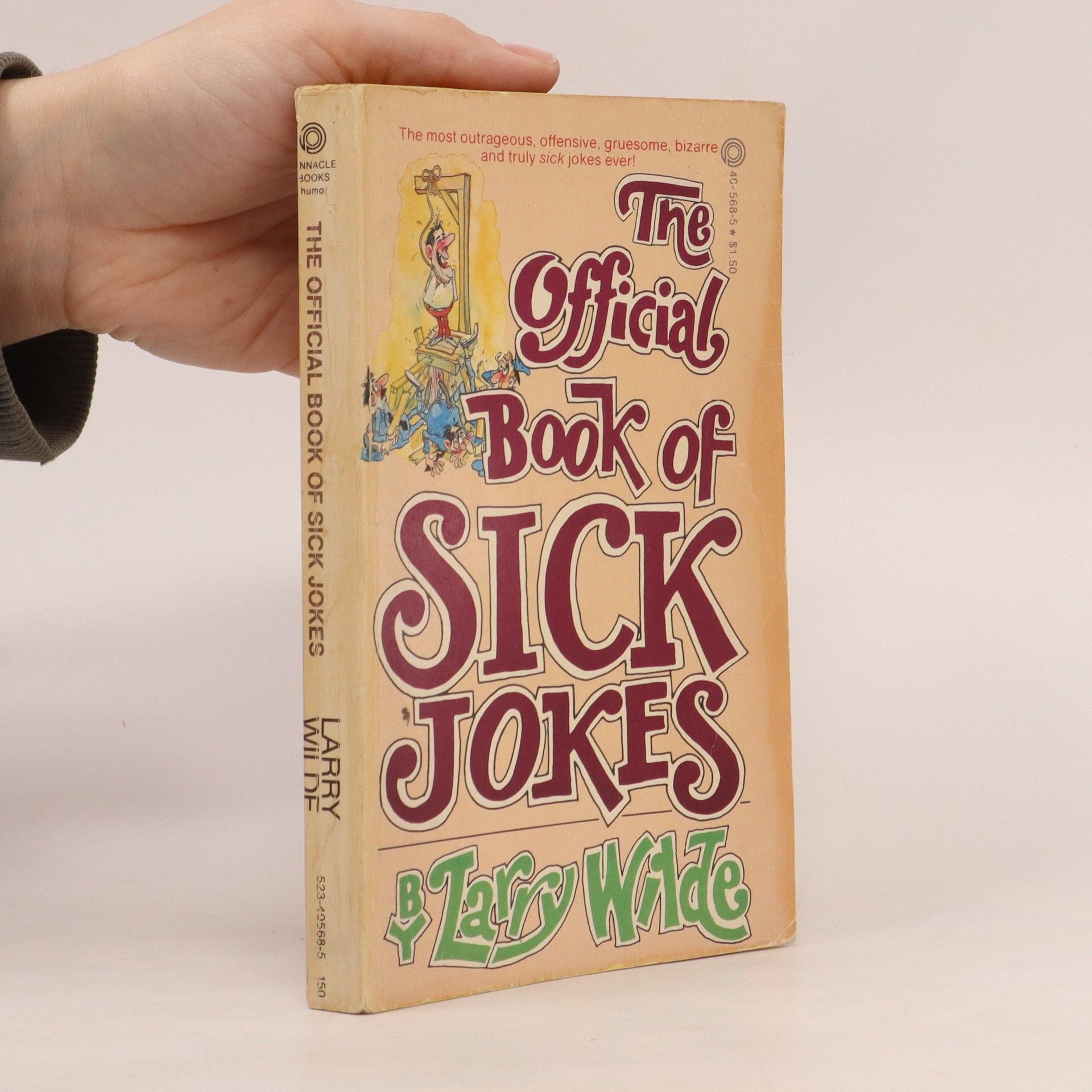 Larry Wilde The Official Book of Sick Jokes