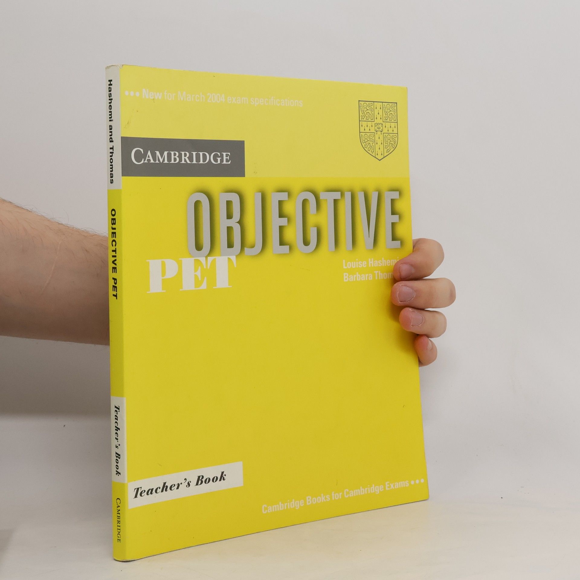 Louise Hashemi Objective PET: Teacher´s Book