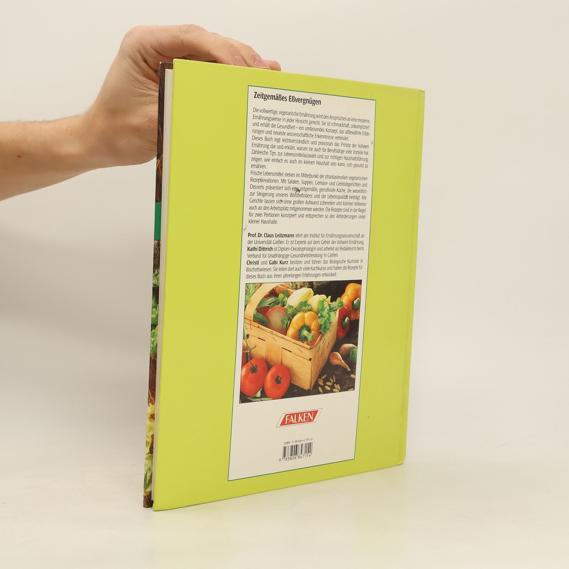 Claus Leitzmann Vegetarisch kochen und geniessen
