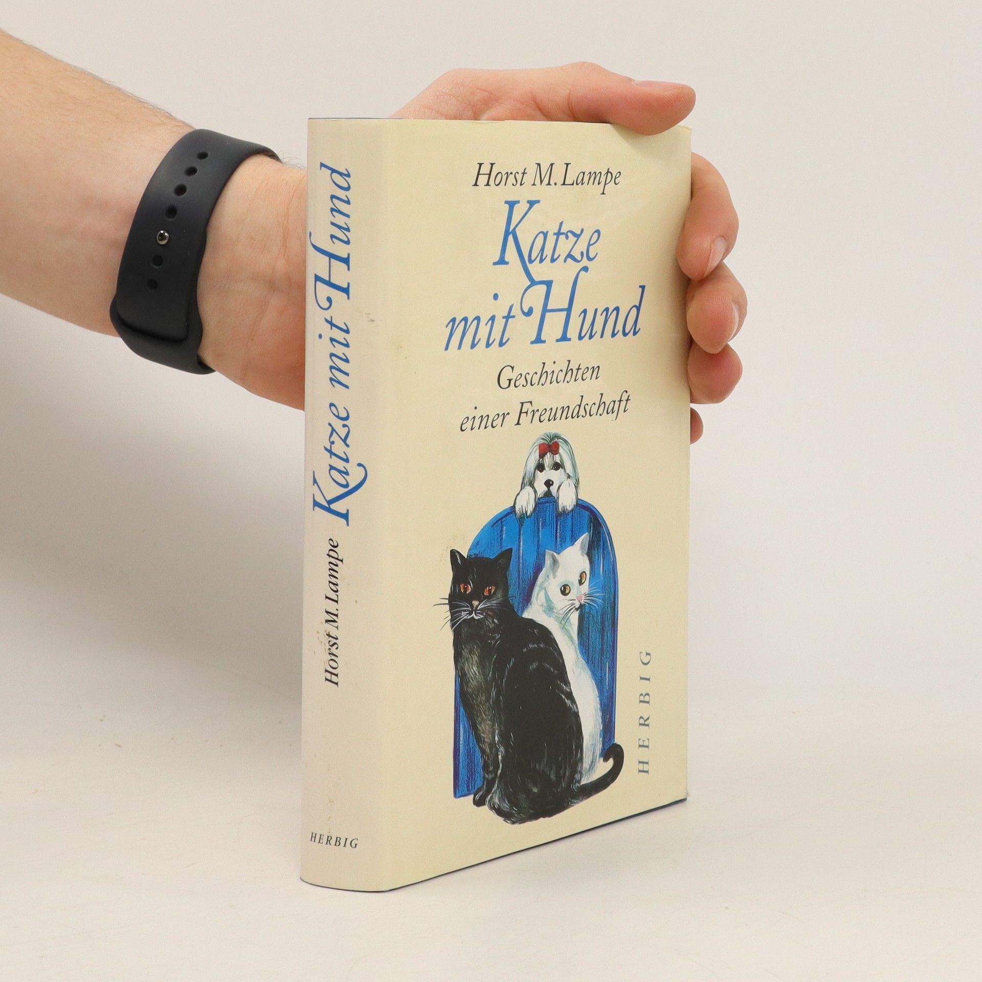 Horst M. Lampe Katze mit Hund