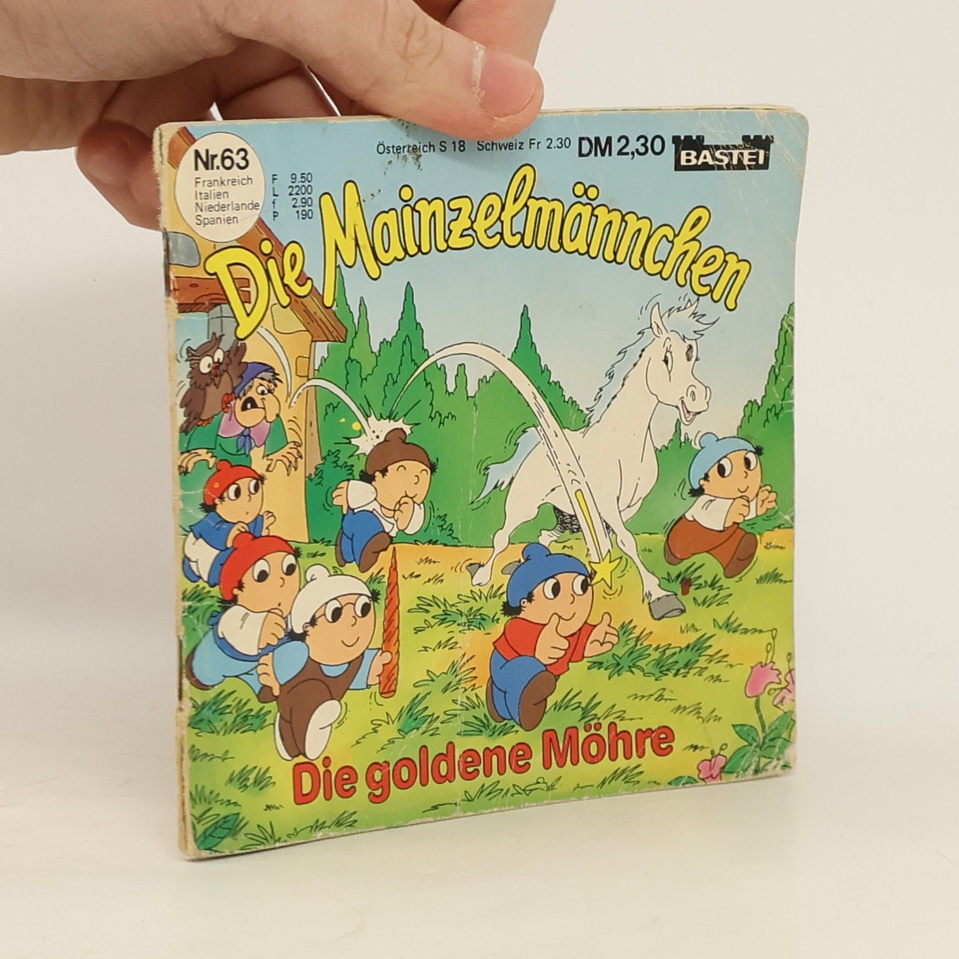 Collectif d'auteurs Die Mainzelmännchen 63. Die goldene Möhre