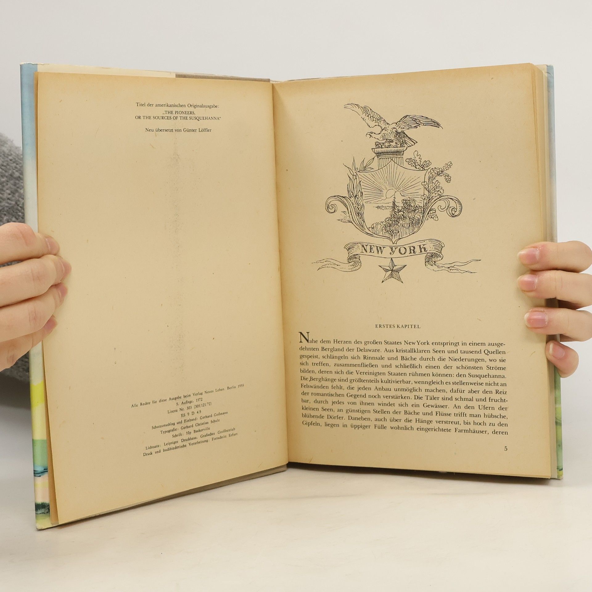 James Fenimore Cooper Die Ansiedler