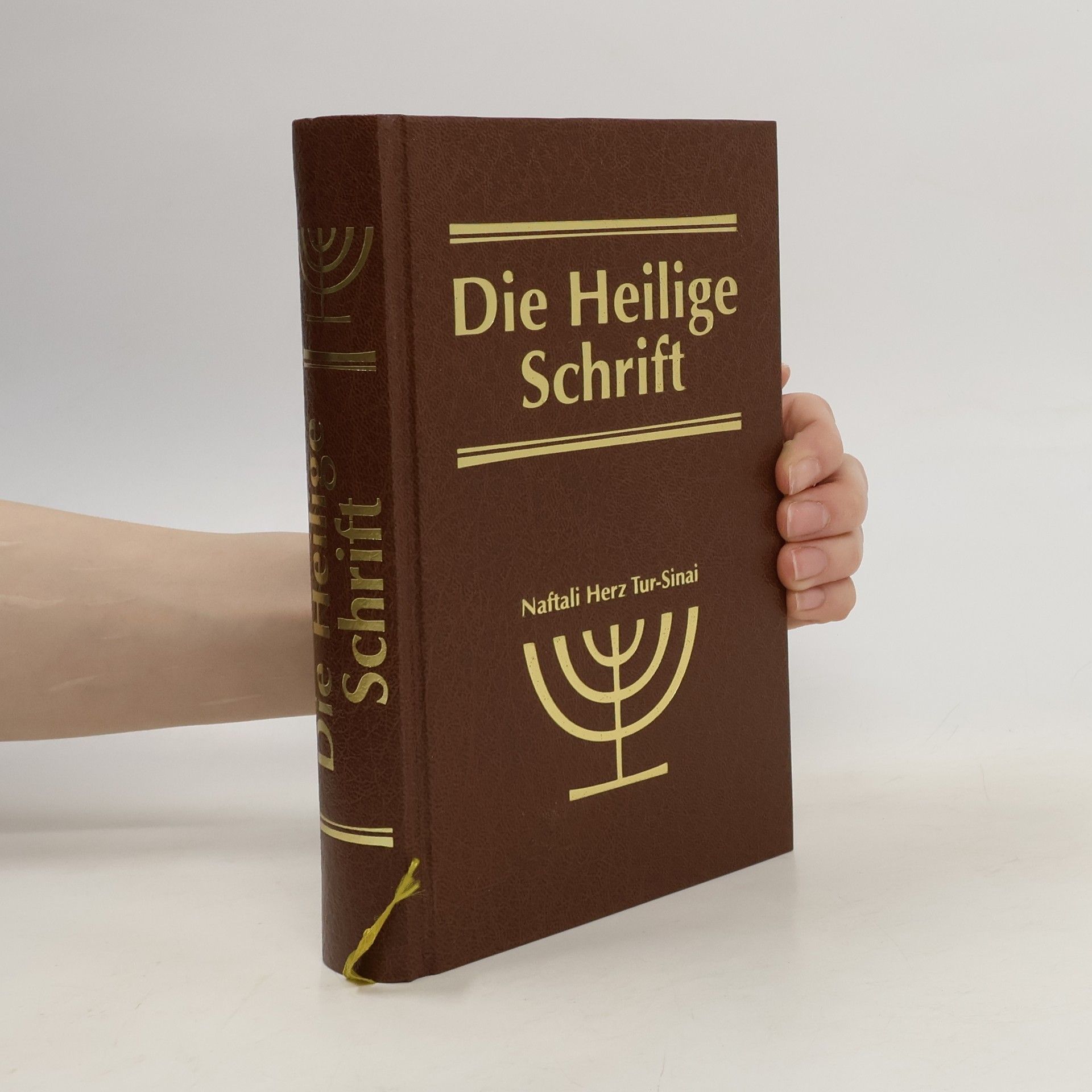 Naftali Herz Tur-Sinai Die Heilige Schrift, Übertragung Naftali Herz Tur-Sinai