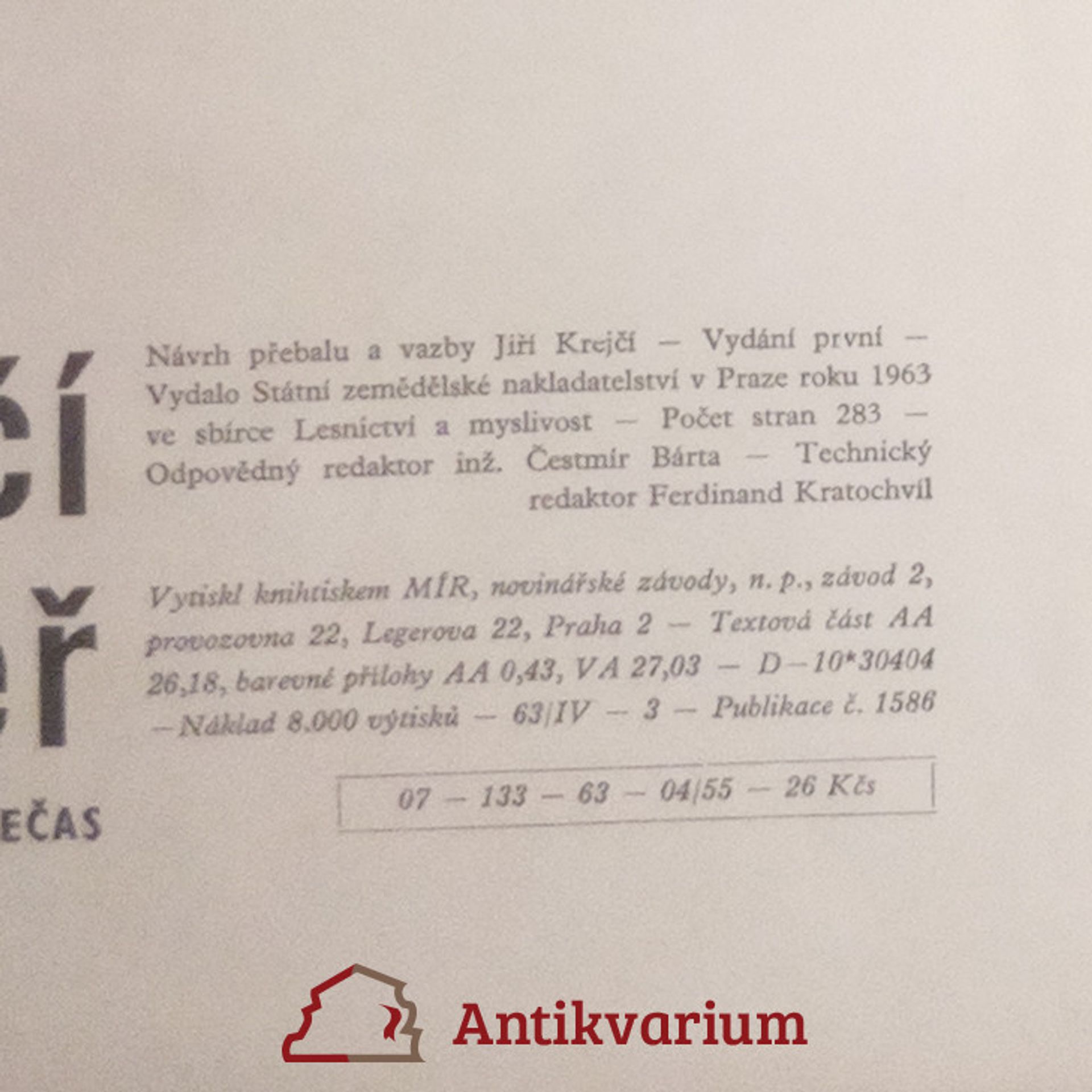 Josef Nečas Srnčí zvěř