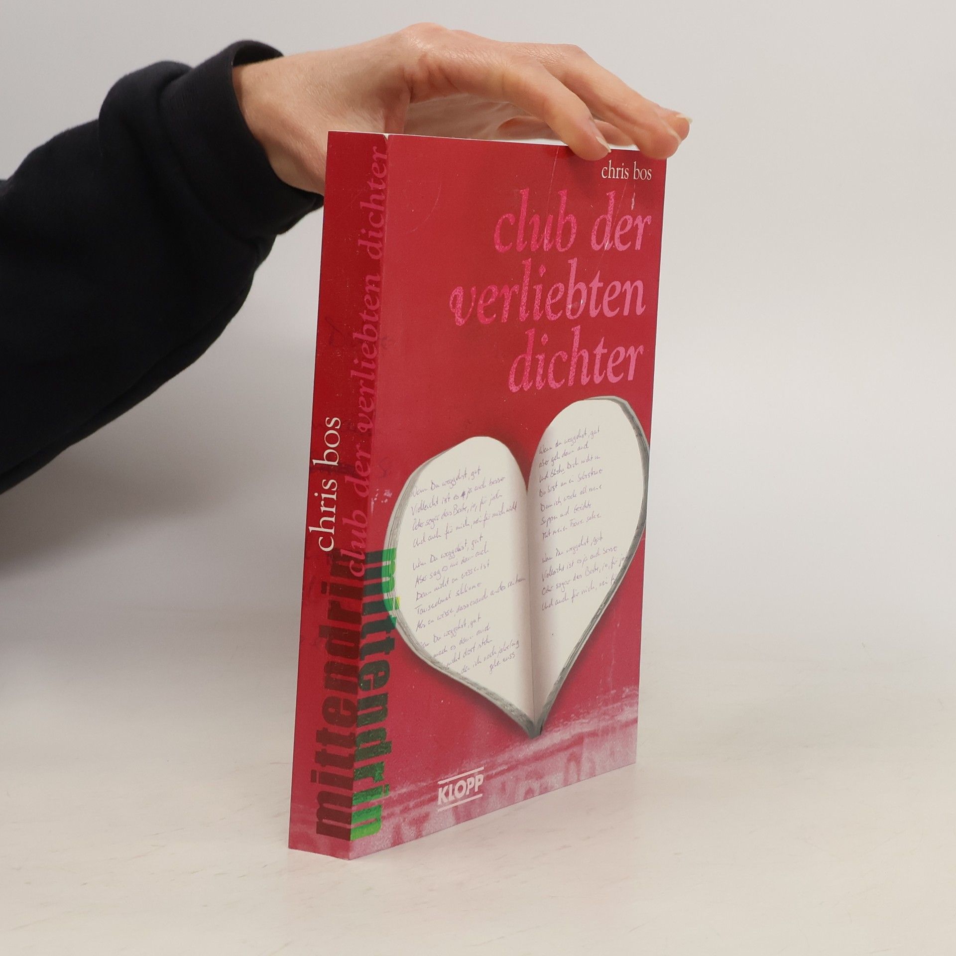 Chris Bos Club der verliebten Dichter