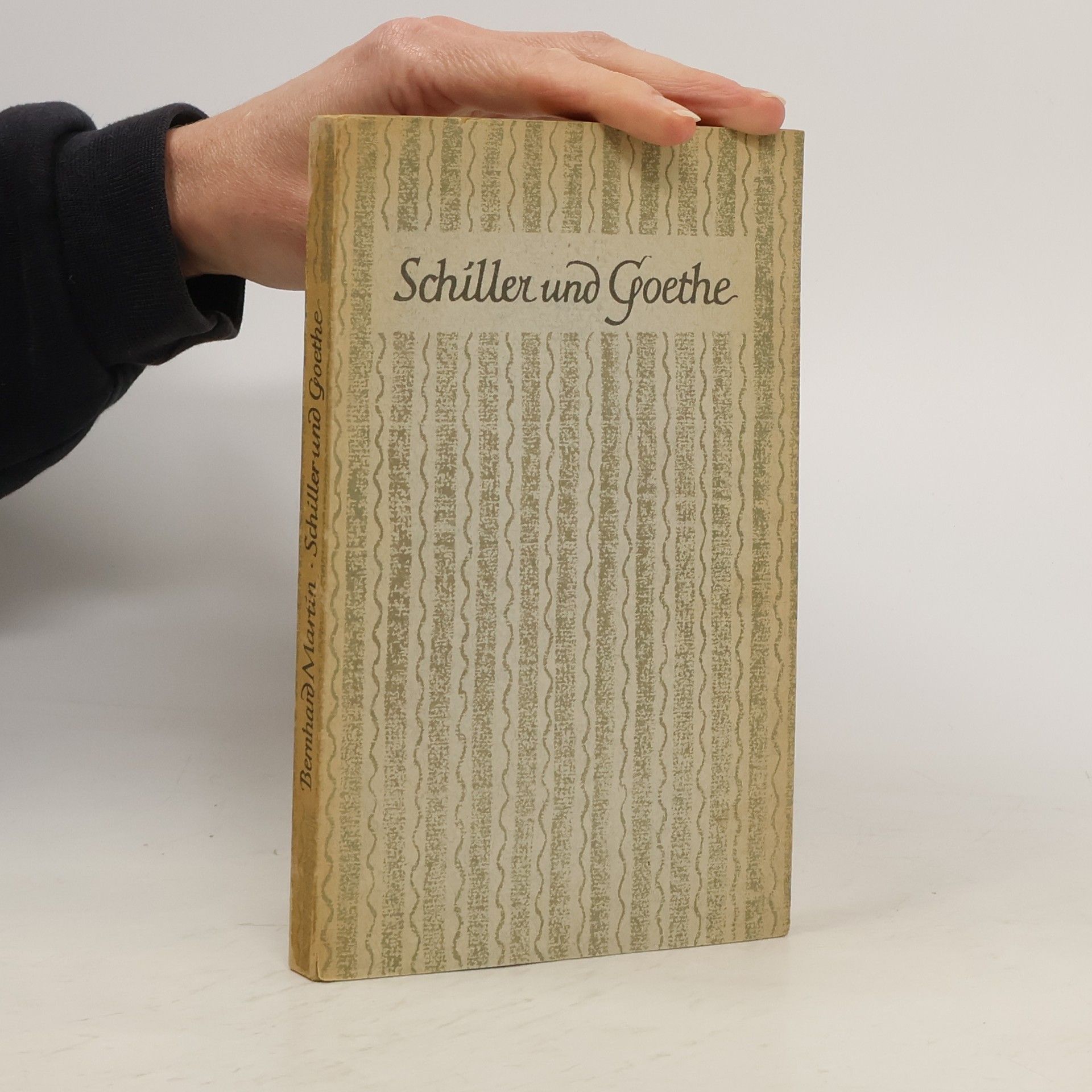 Bernhard Martin Schiller und Goethe
