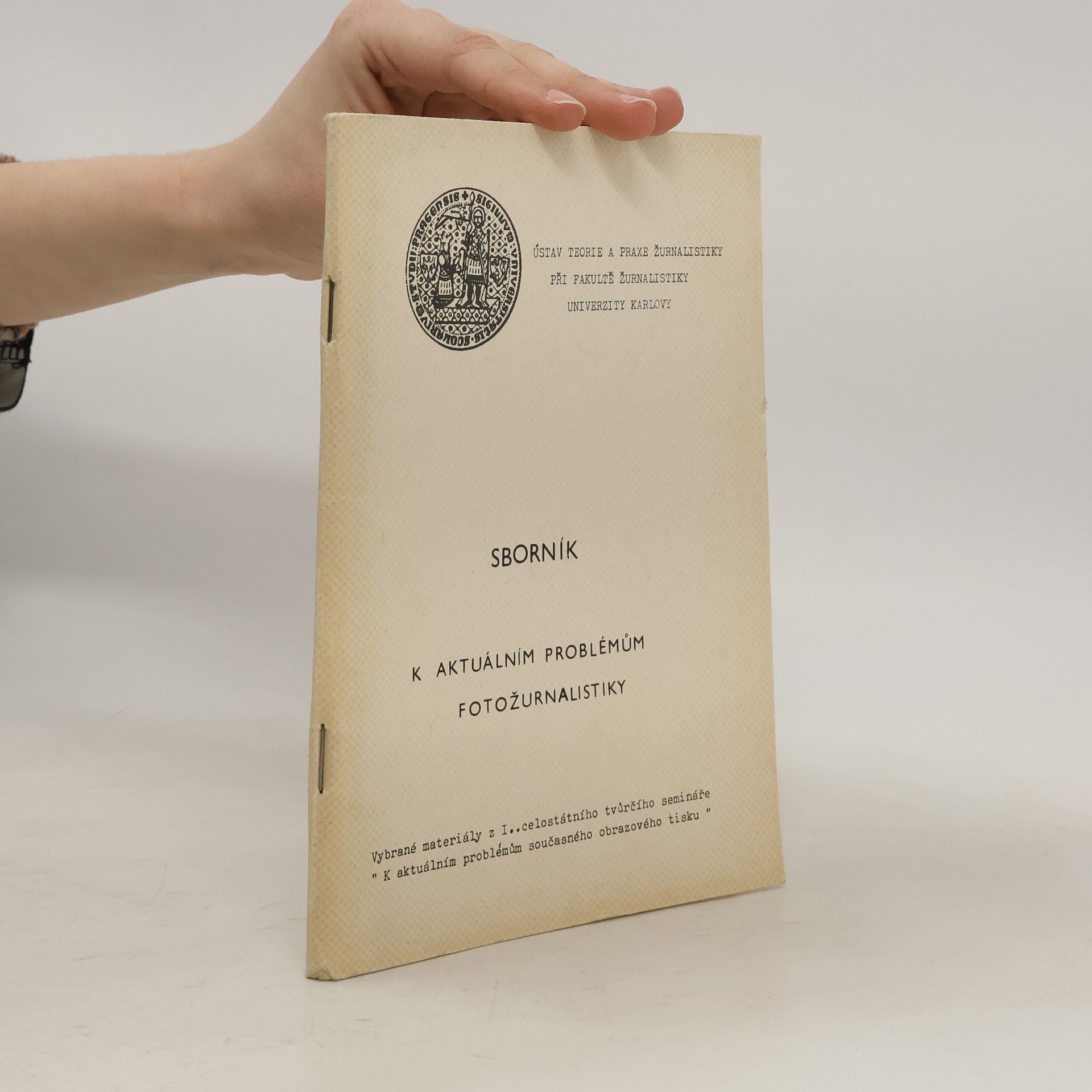 Collectif d'auteurs Sborník k aktuálním problémům fotožurnalistiky