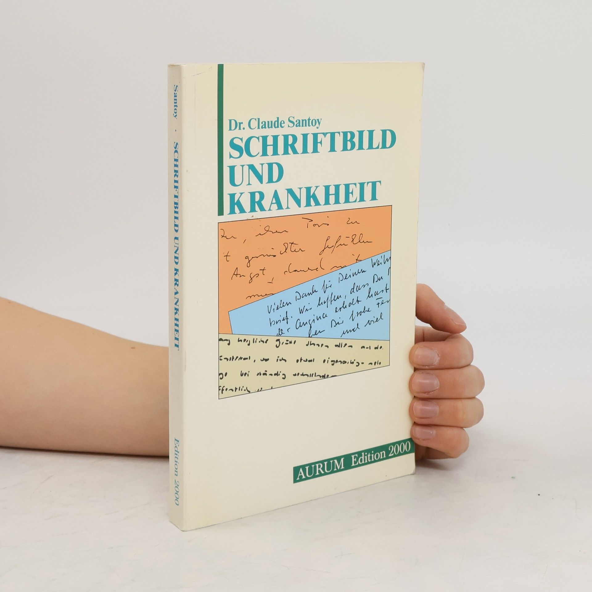 Claude Santoy Schriftbild und Krankheit