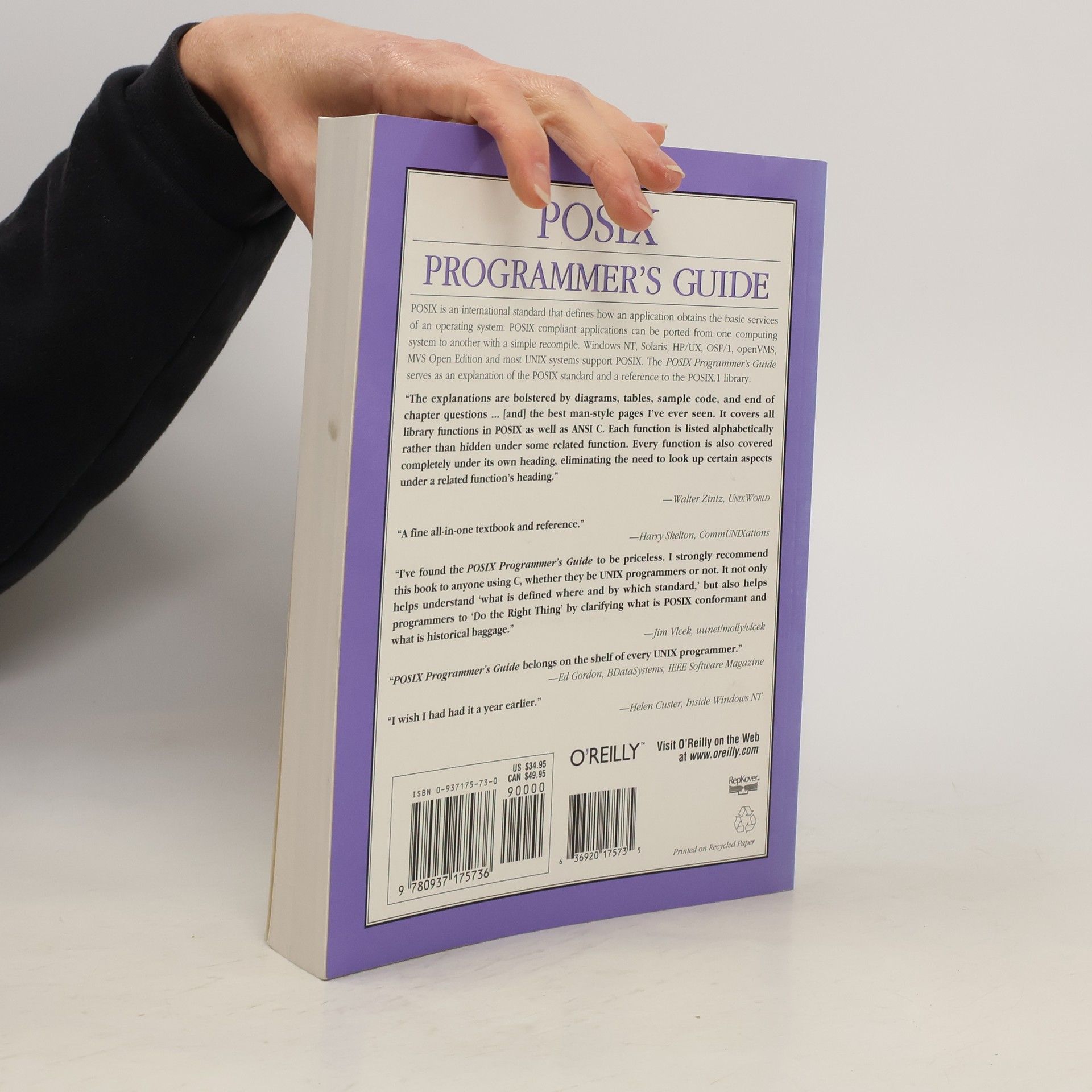 Donald Lewine POSIX Programmers Guide