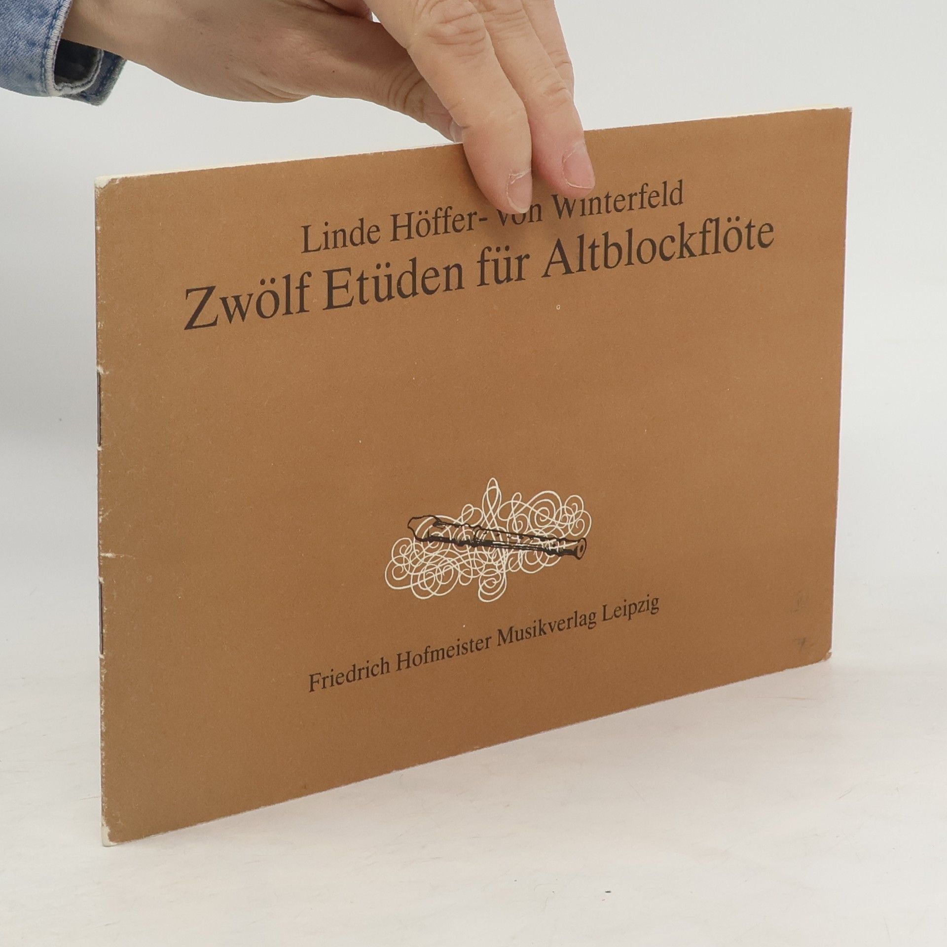 Linde Hoffer v. Winterfeld Zwölf Etüden für Altblockflöte