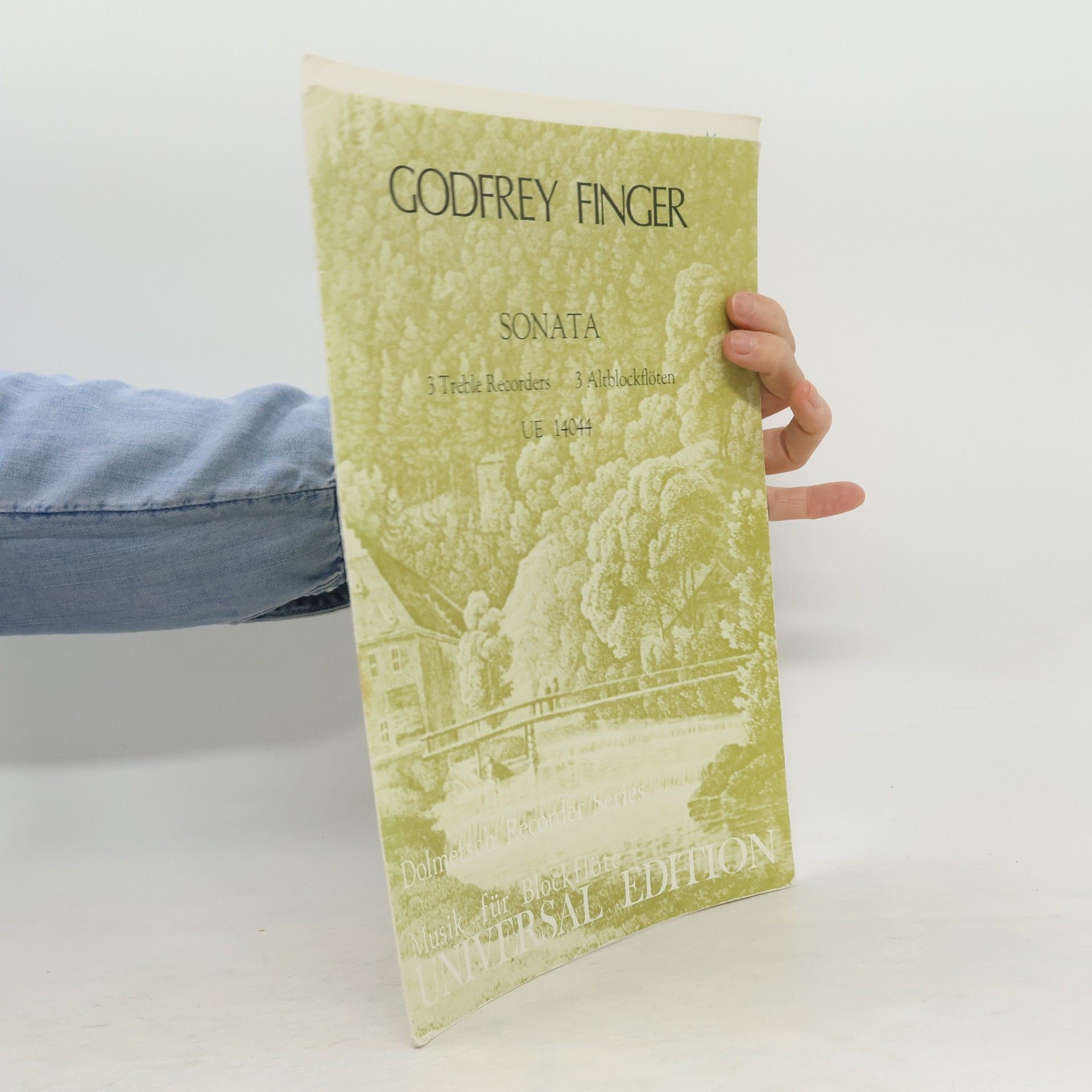 Godfrey Finger Sonata - für 3 Altblockflöten