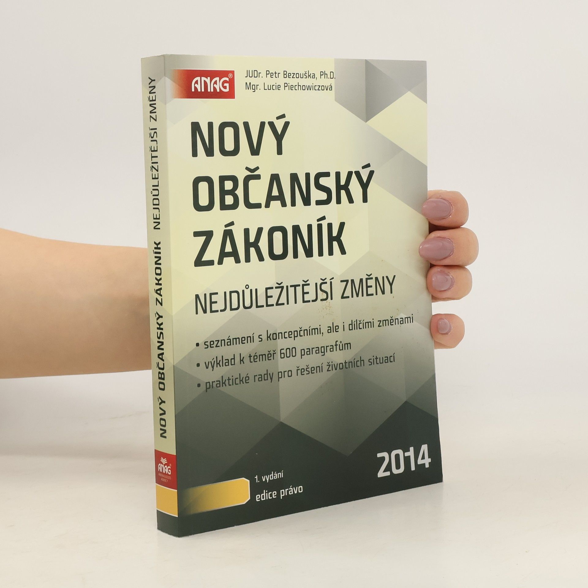 Petr Bezouška Nový občanský zákoník : nejdůležitější změny