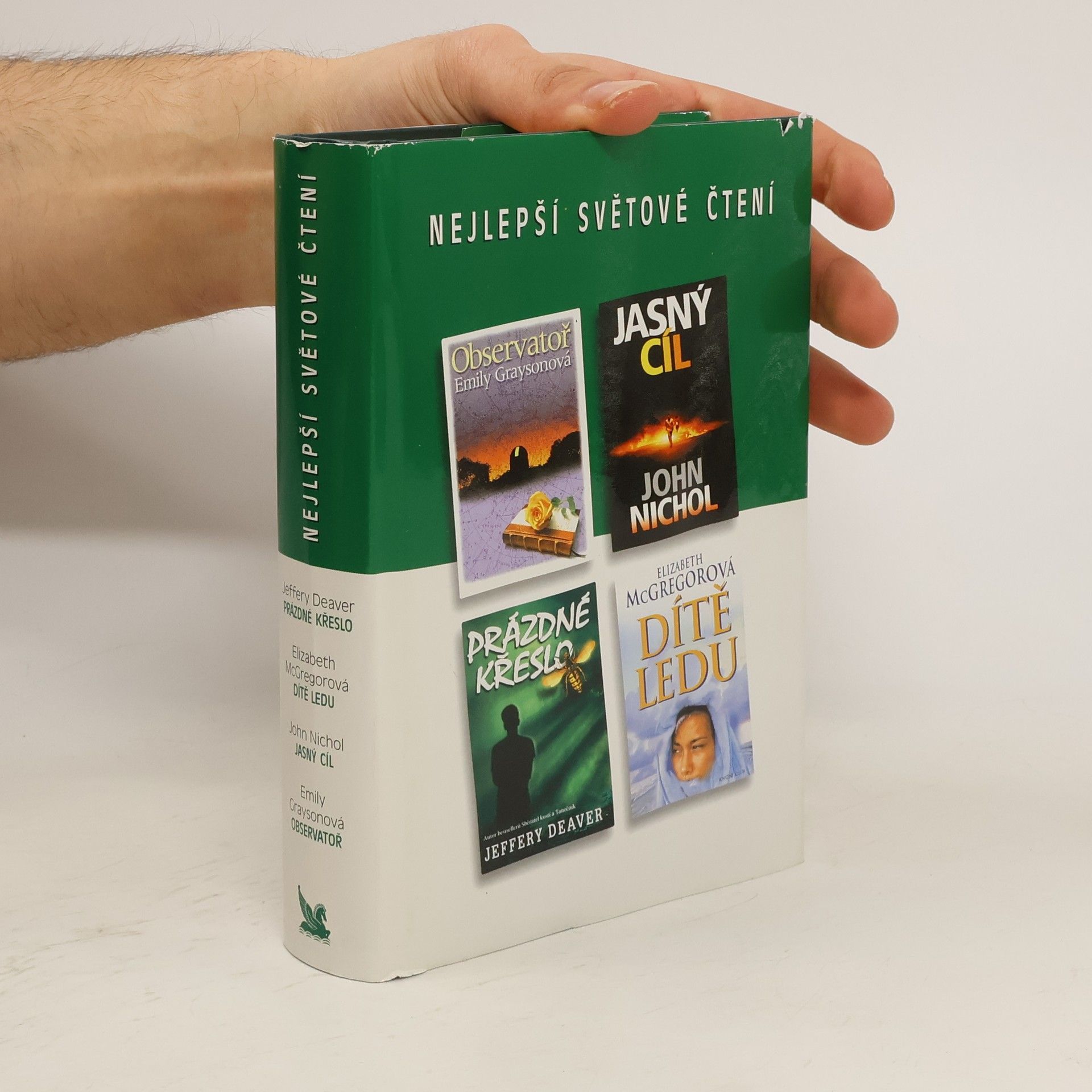 Elizabeth McGregor Nejlepší světové čtení. Prázdné křeslo. Dítě ledu. Jasný cíl. Observatoř.