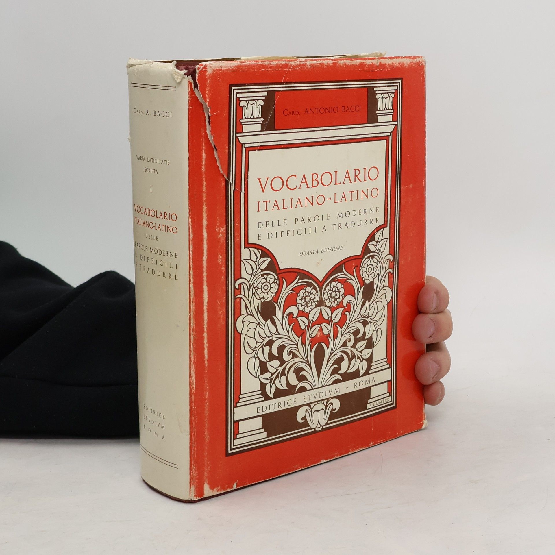 Antonio Cardinal Bacci Vocabolario Italiano-Latino