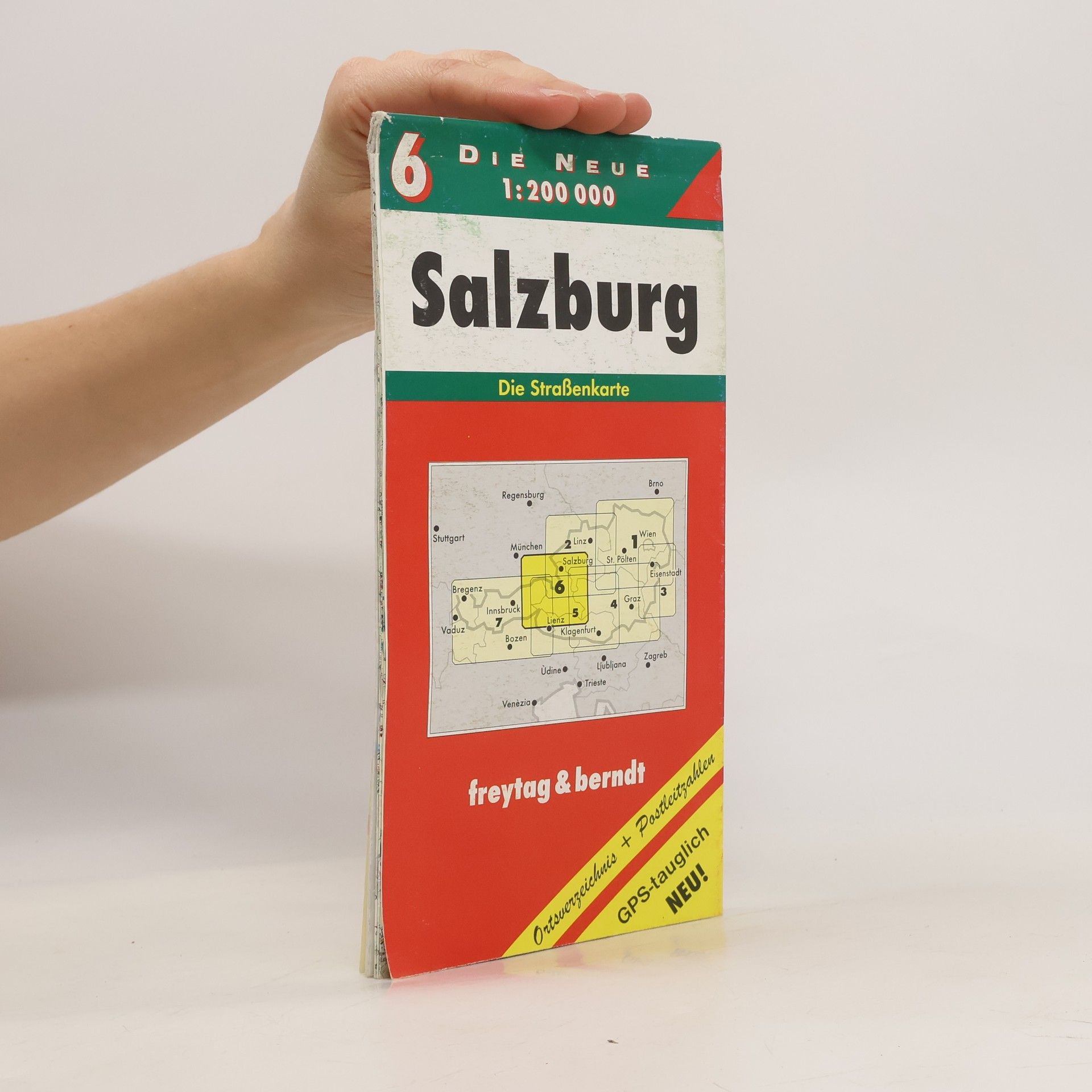 Autorenkollektiv Salzburg : die Strassenkarte