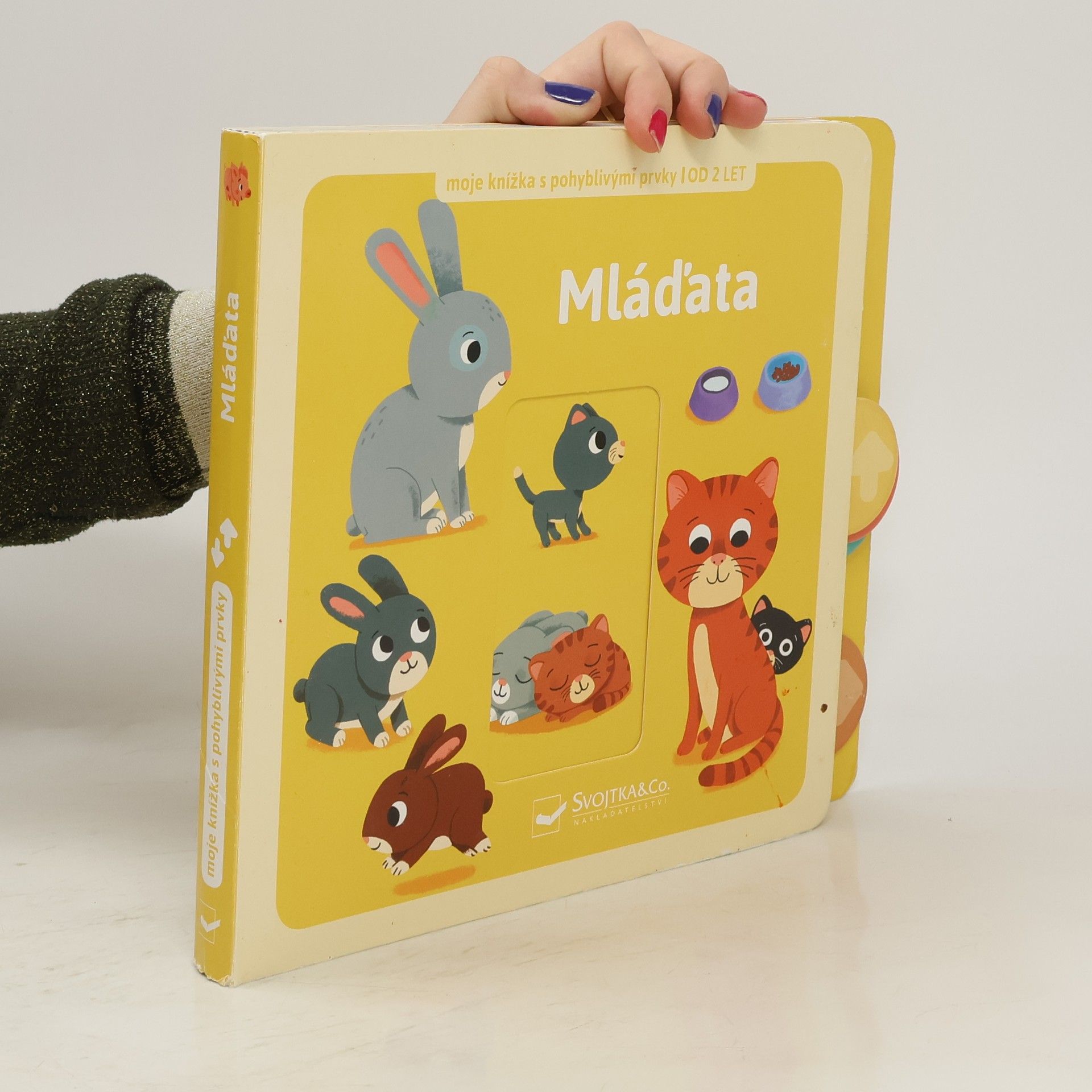 AA.VV. Mláďata - moje knížka s pohyblivými prvky