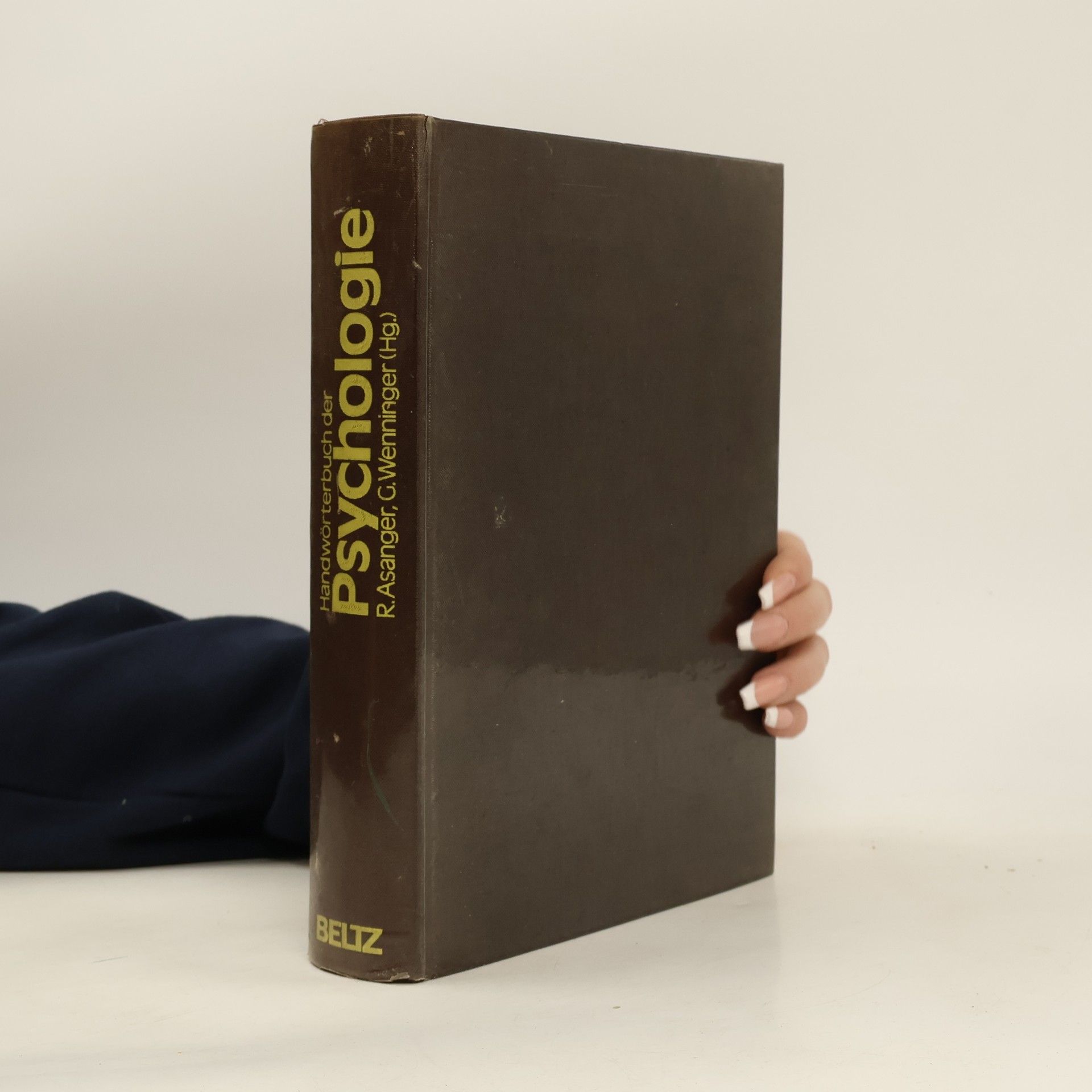 Roland Asanger Handwörterbuch der Psychologie