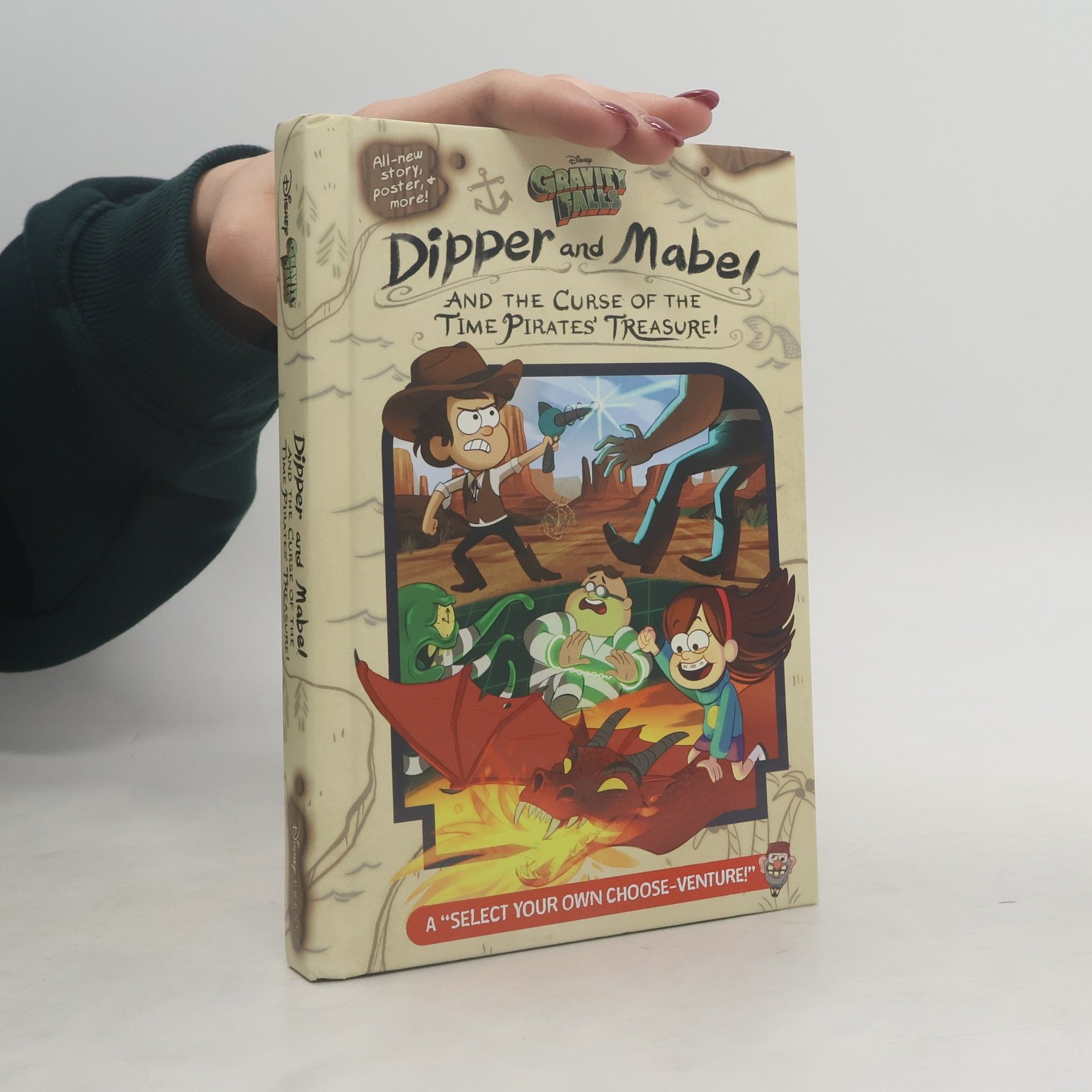 Jeffrey Rowe Gravity Falls: Dipper and Mabel and the Curse of the Time Pirates' Treasure!