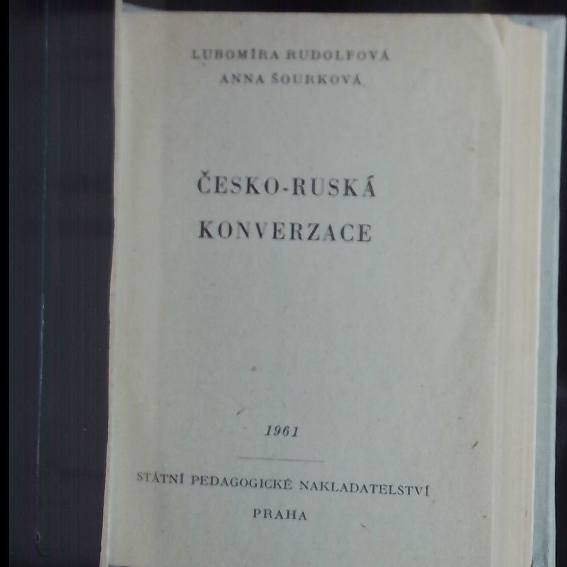 Lubomíra Rudolfová Česko-ruská konverzace