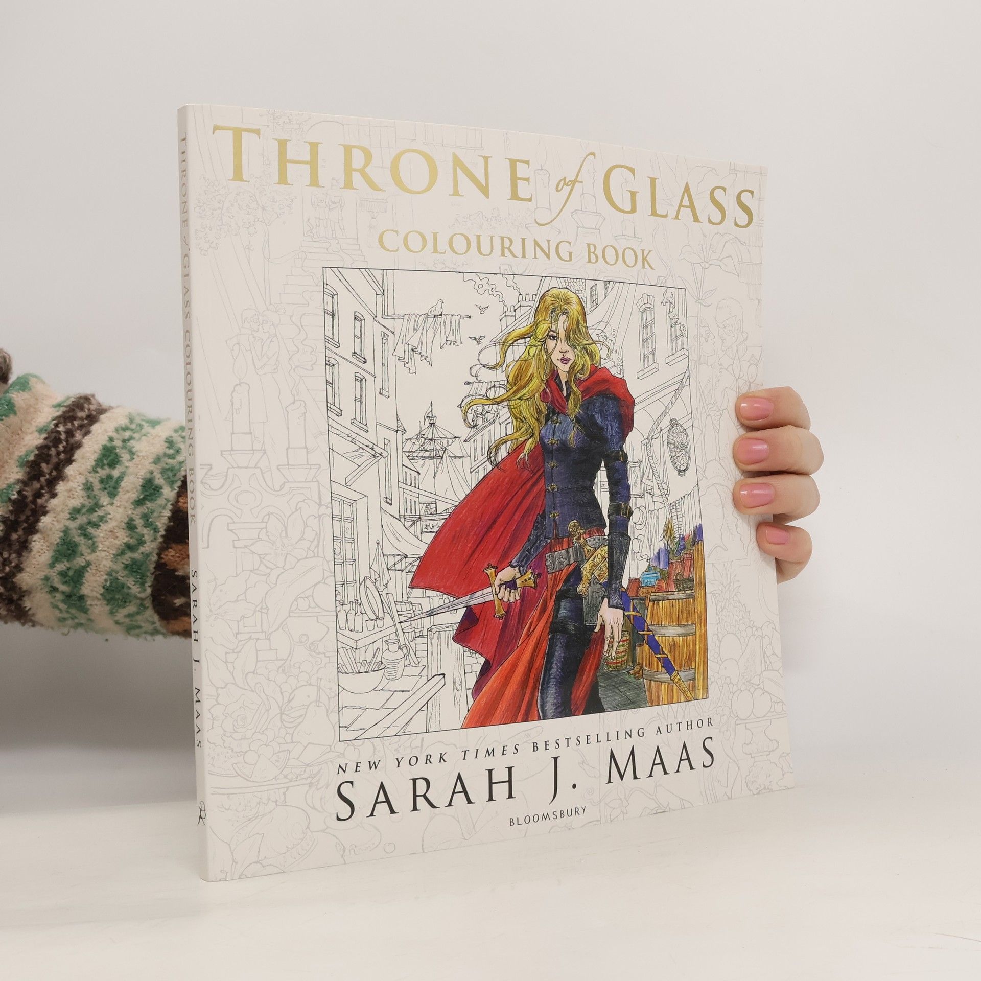 Sarah J. Maas The Throne of Glass Colouring Book