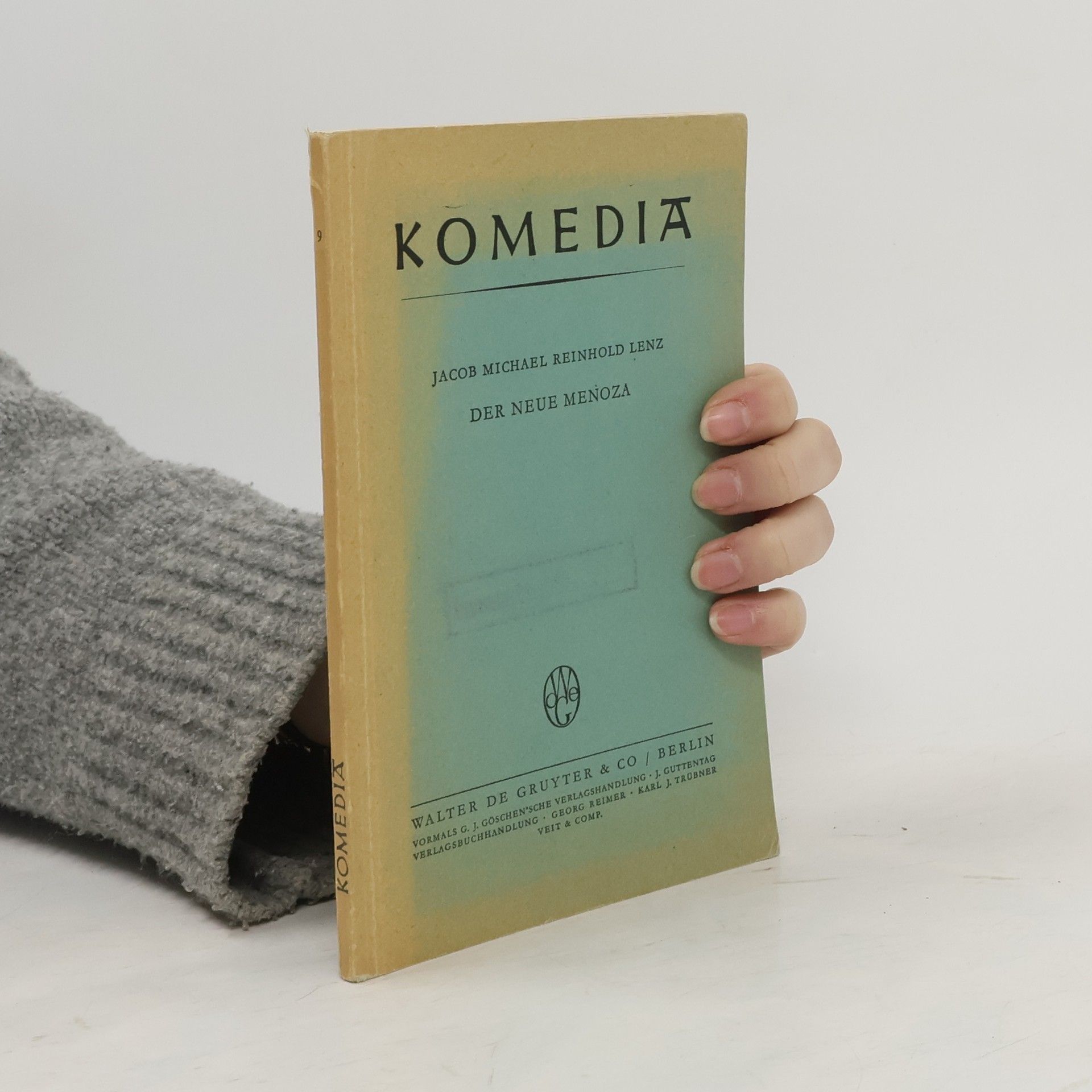 Jakob Michael Reinhold Lenz Komedia