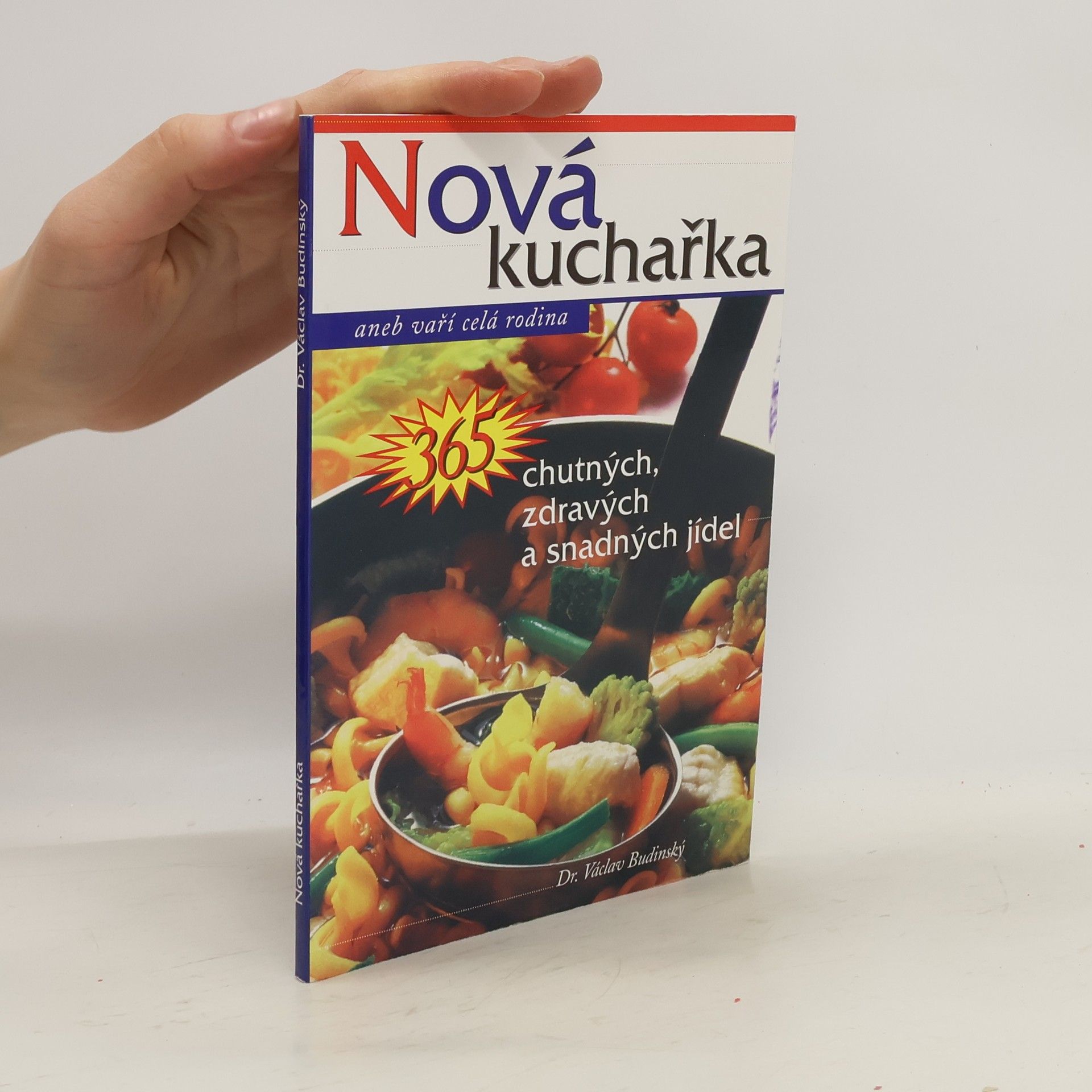 Václav Budinský Nová kuchařka, aneb, 365 chutných, zdravých a levných jídel