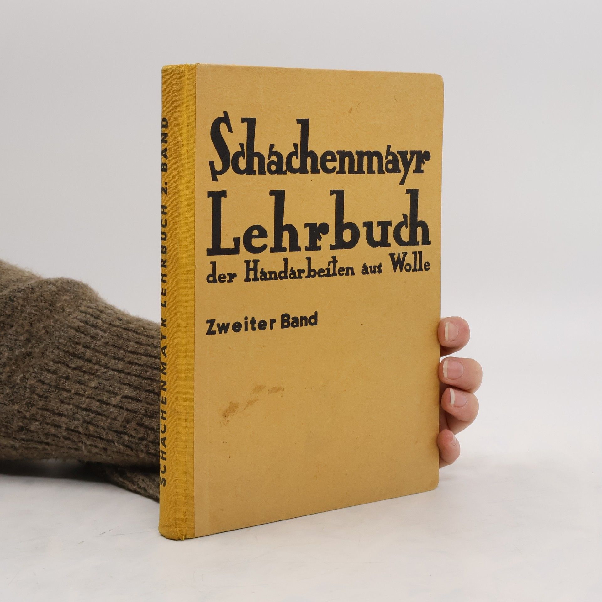 Wilhelm Jungmann Schachenmayr Lehrbuch der Handarbeiten aus Wolle. Band 2
