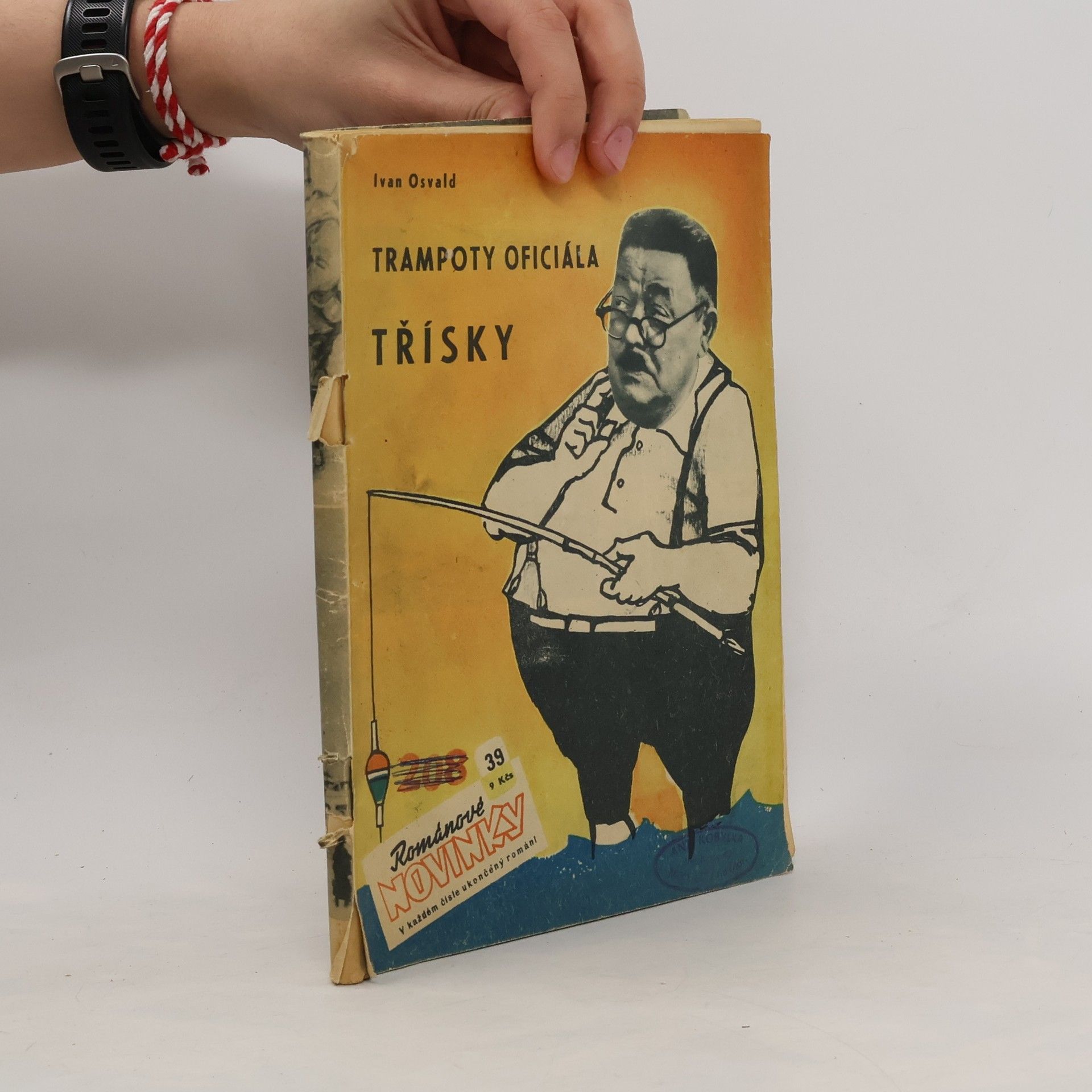 Ivan Osvald Trampoty oficiála Třísky