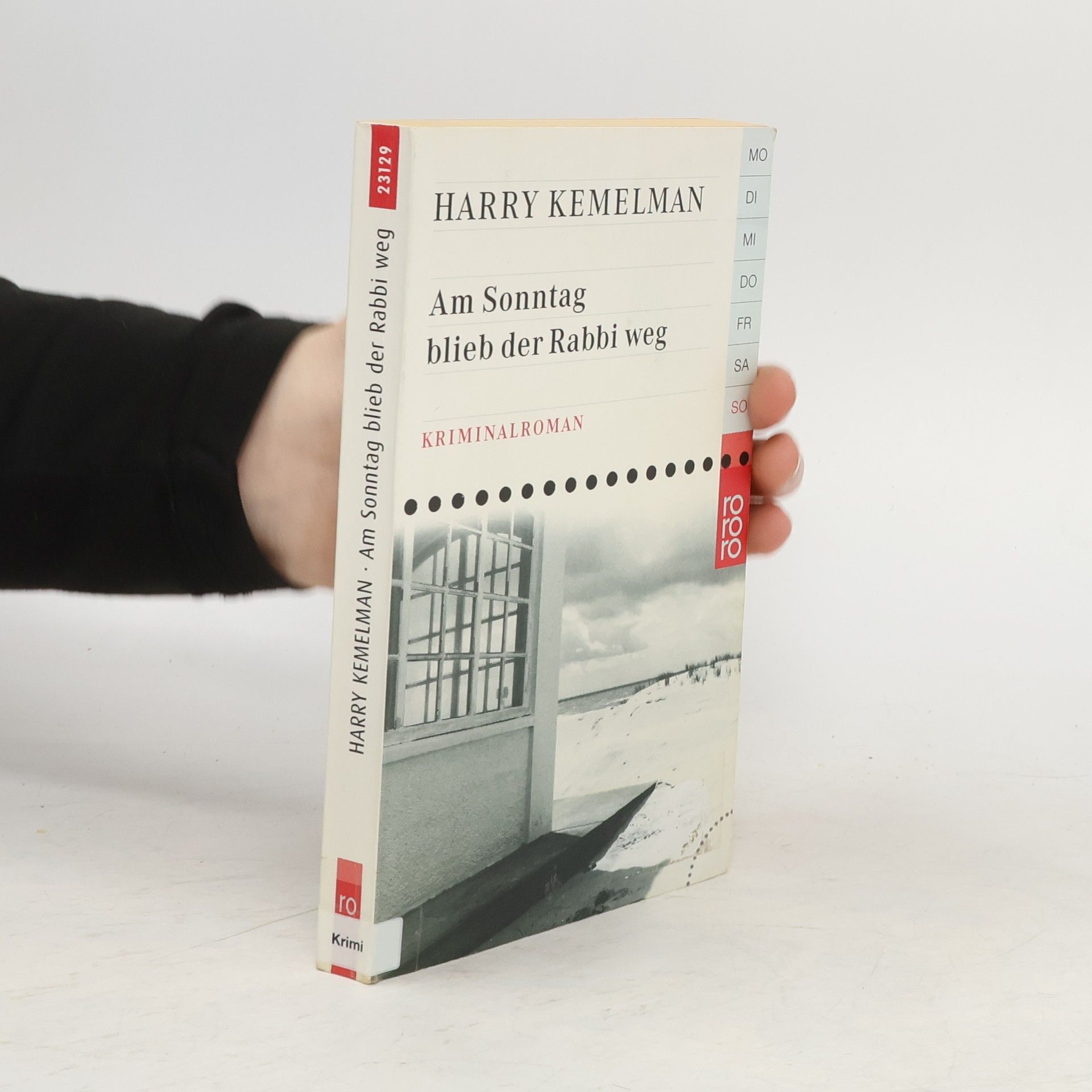 Harry Kemelman Am Sonntag blieb der Rabbi weg