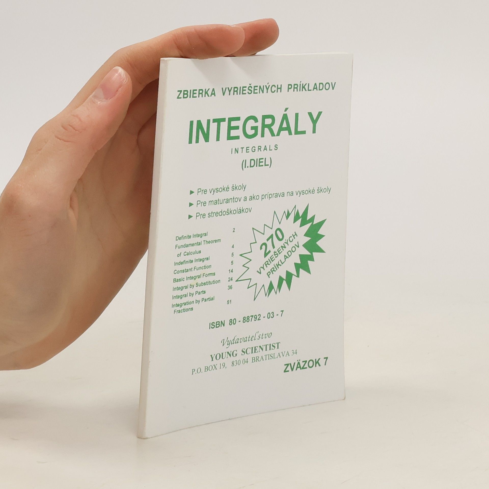 Various authors Integrály, I. diel