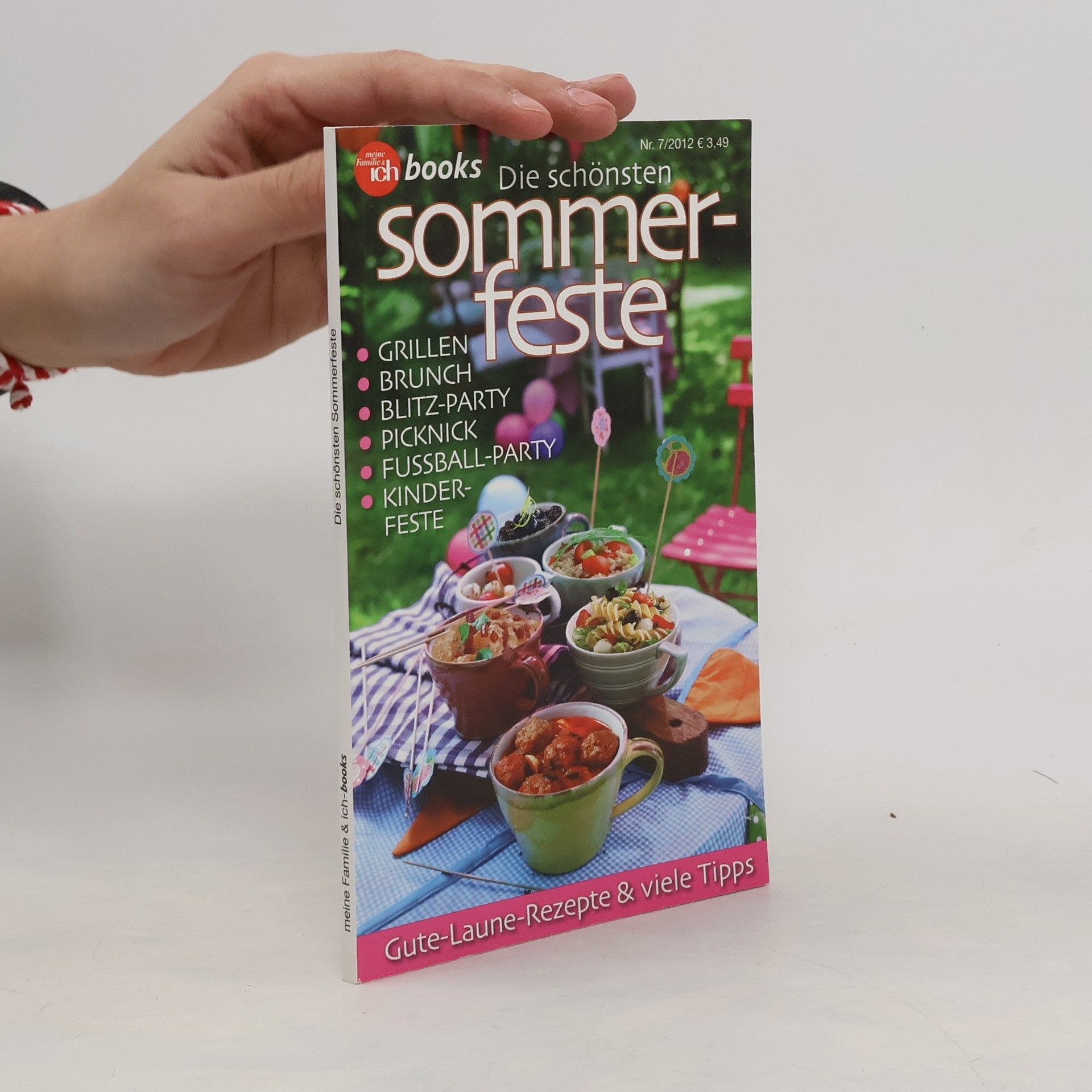 Autorenkollektiv Die schönsten sommer-feste 7/2012