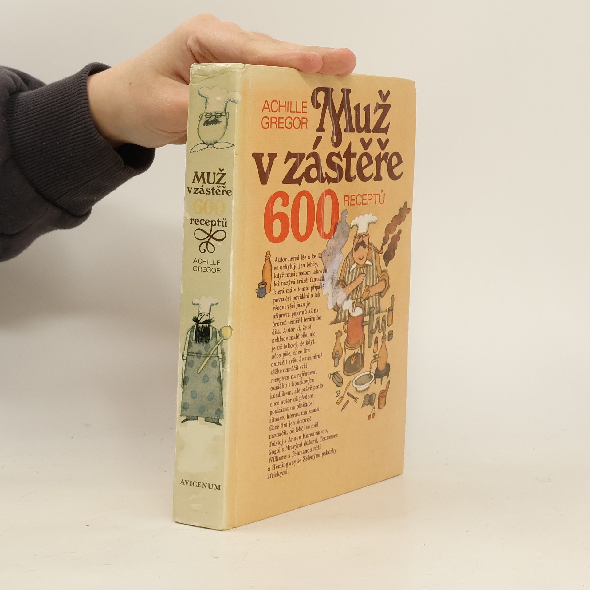 Adolf Born Muž v zástěře. 600 receptů