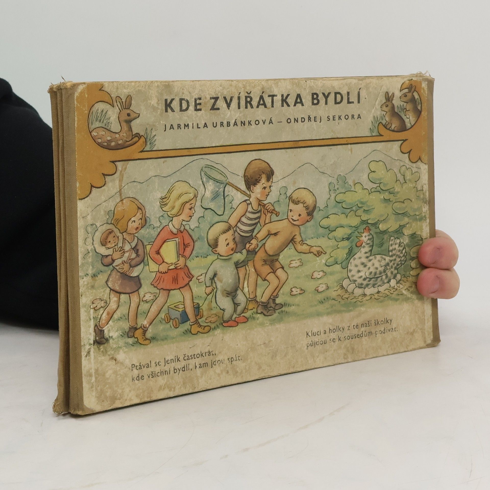 Jarmila Urbánková Kde zvířátka bydlí
