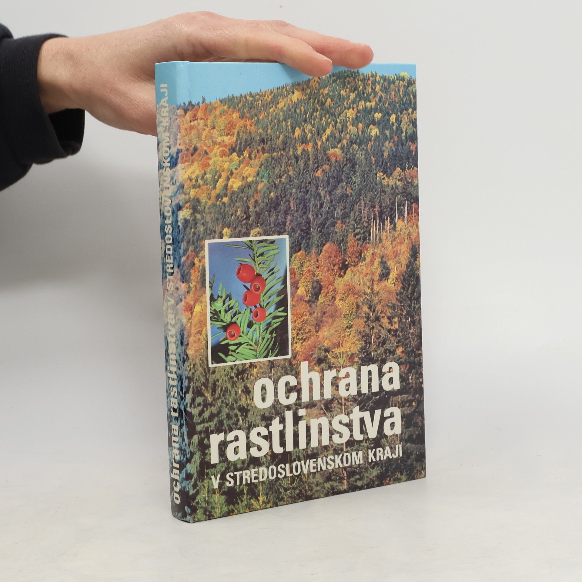 Alžbeta Cvachová Ochrana rastlinstva v stredoslovenskom kraji