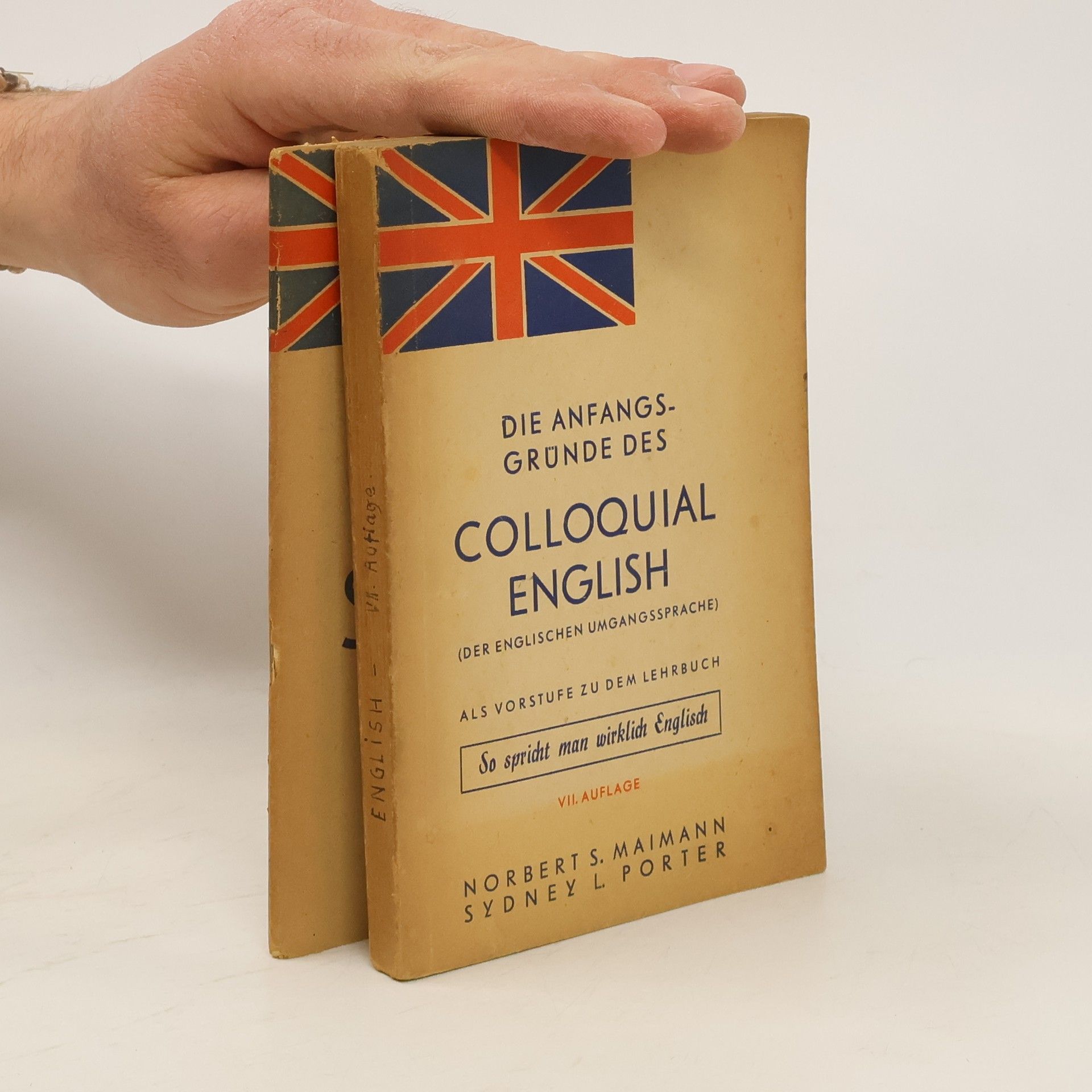 Norbert S. Maimann Die Grammatik des Colloquial English. 2 části