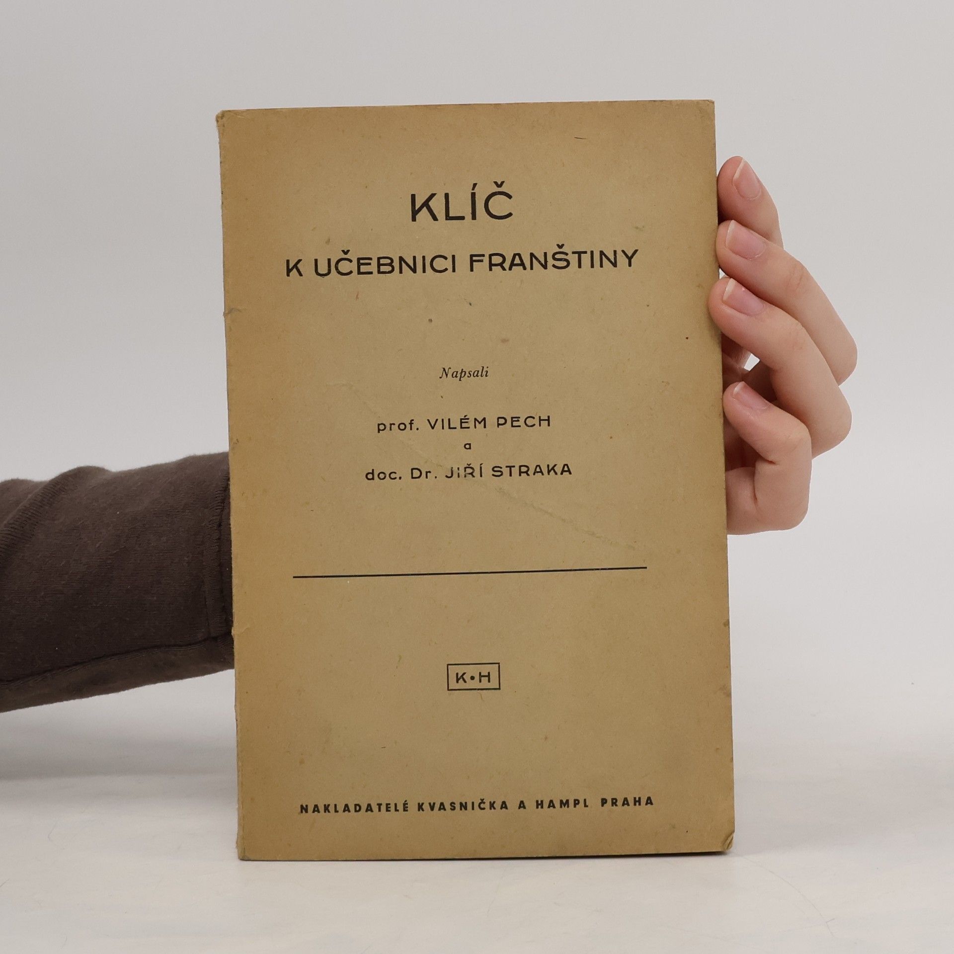 Pech Vilém Klíč k učebnici franštiny