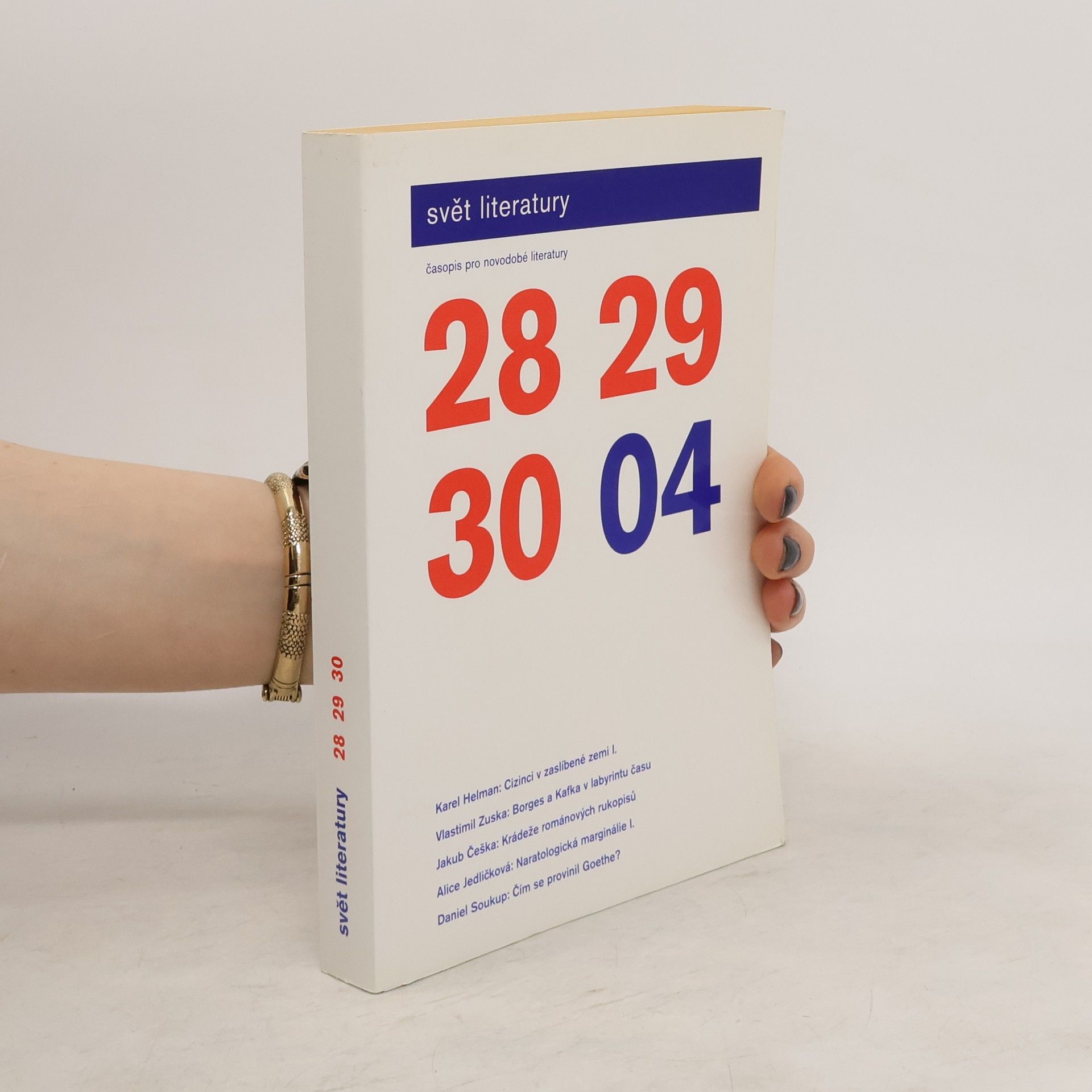 kolektiv Svět literatury 28, 29, 30/2004