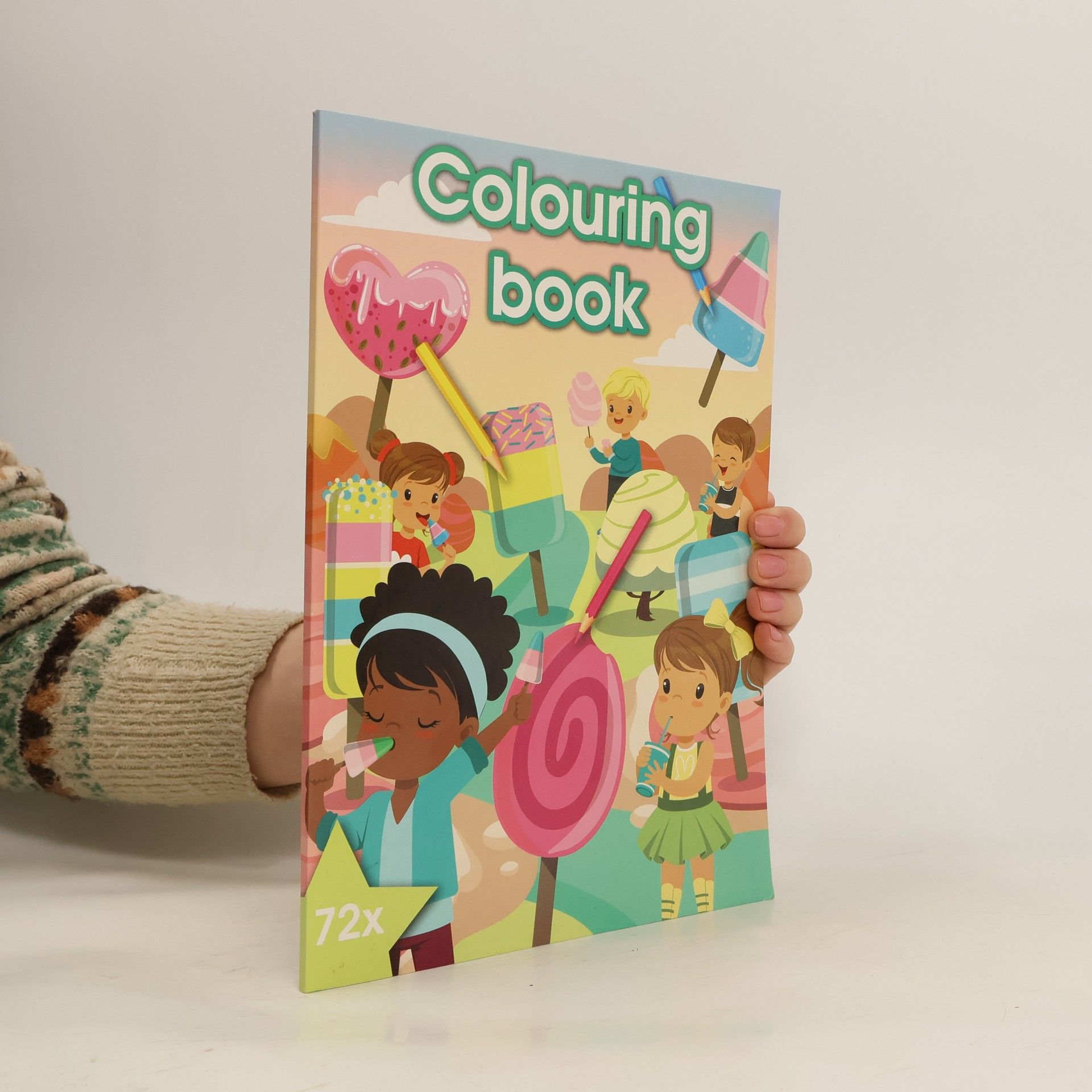 Autorenkollektiv 72x Colouring book / Malbuch / Omalovánky / Maľovanky