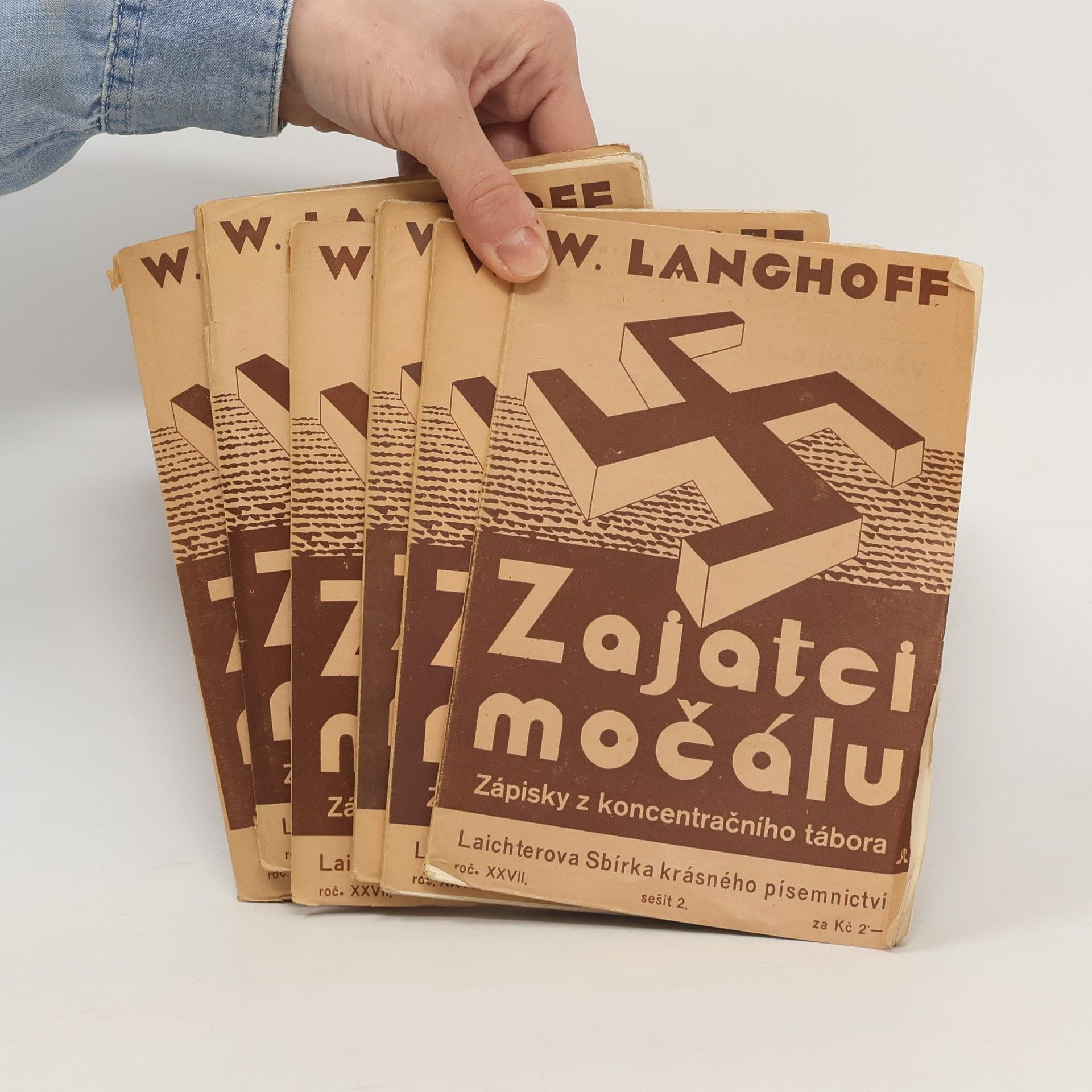 Wolfgang Langhoff Zajatci močálu. 6 sešitů