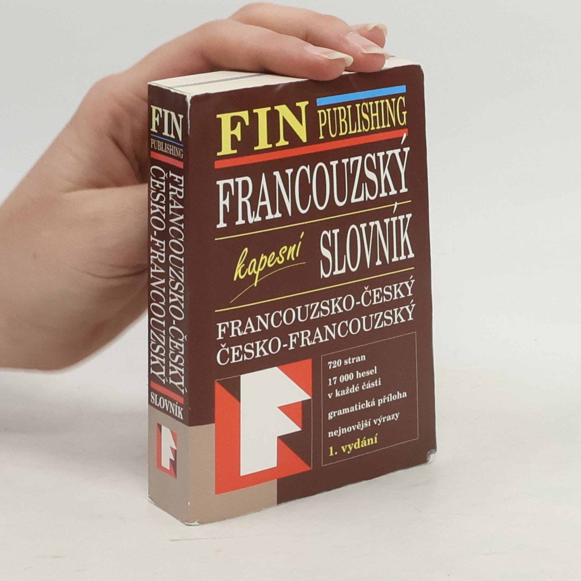 kolektiv Francouzský kapesní slovník : Francouzsko-český, česko-francouzský slovník