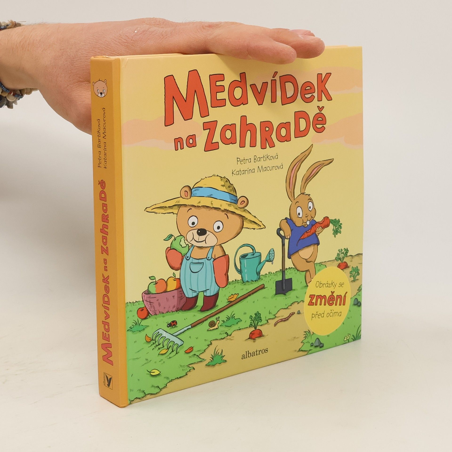 Katarína Macurová Medvídek na zahradě