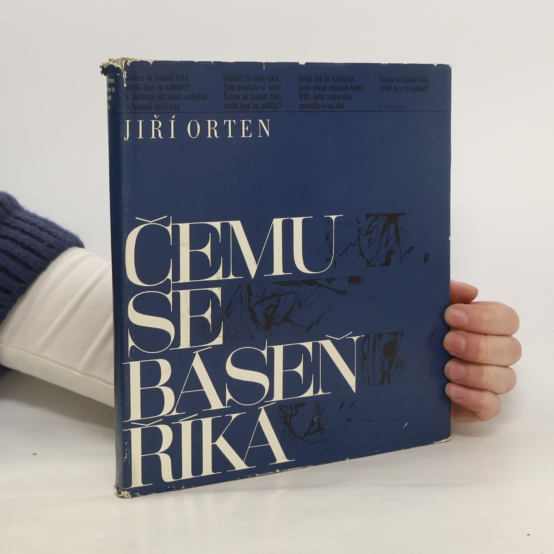 Antonín Brousek Čemu se báseň říká