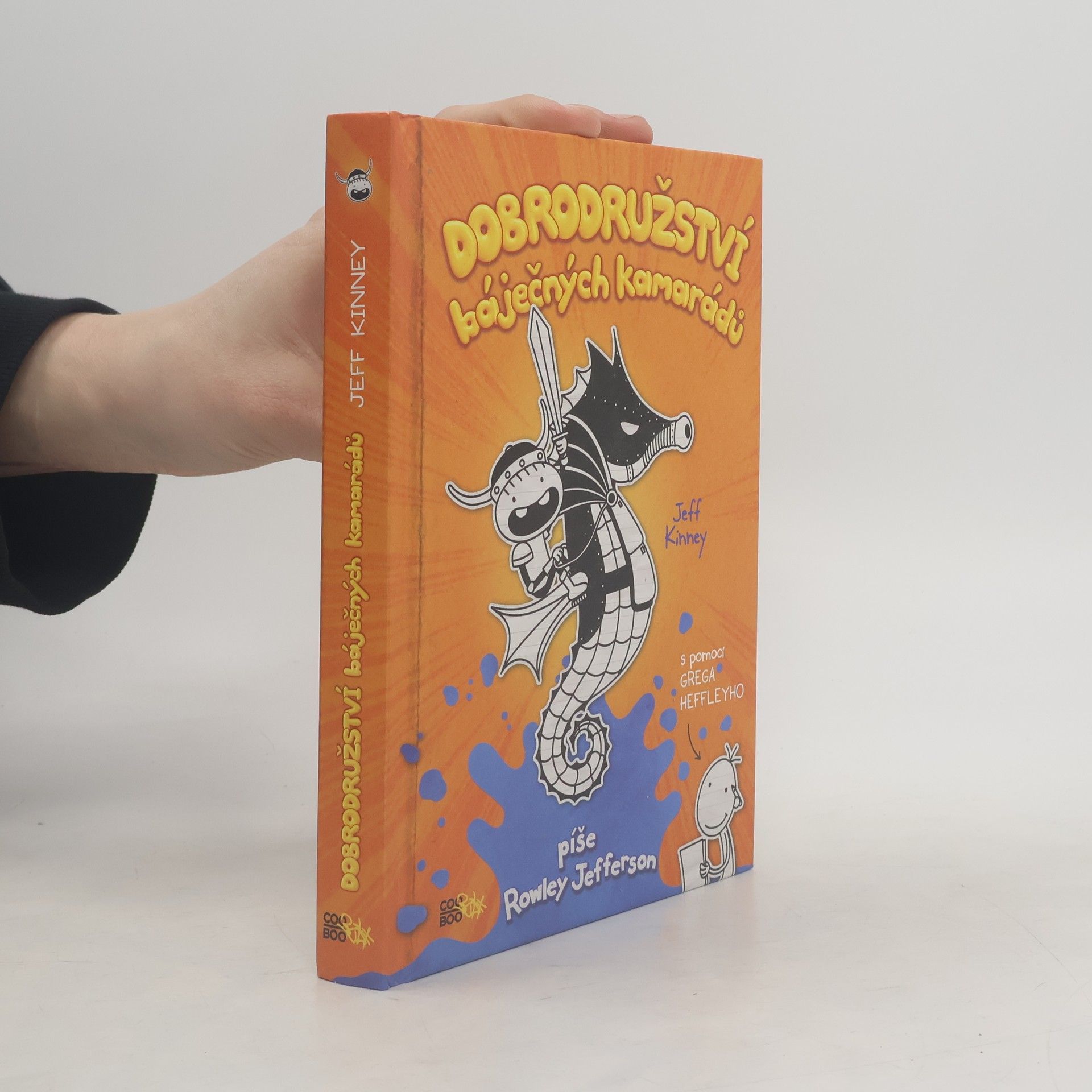 Jeff Kinney Dobrodružství báječných kamarádů. Píše Rowley Jefferson