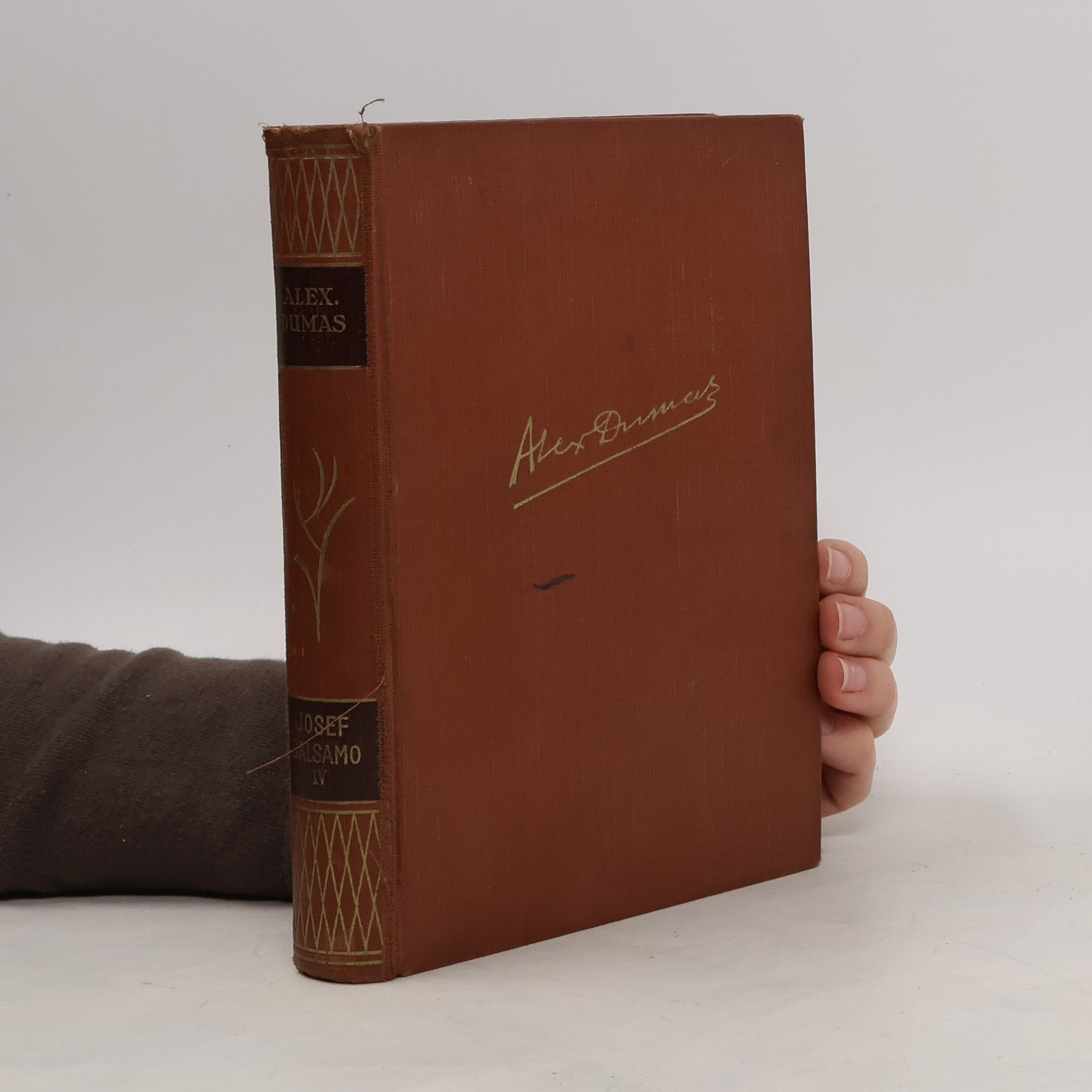Alexandre Dumas starší Paměti lékařovy díl I. Josef Balsamo Svazek 4