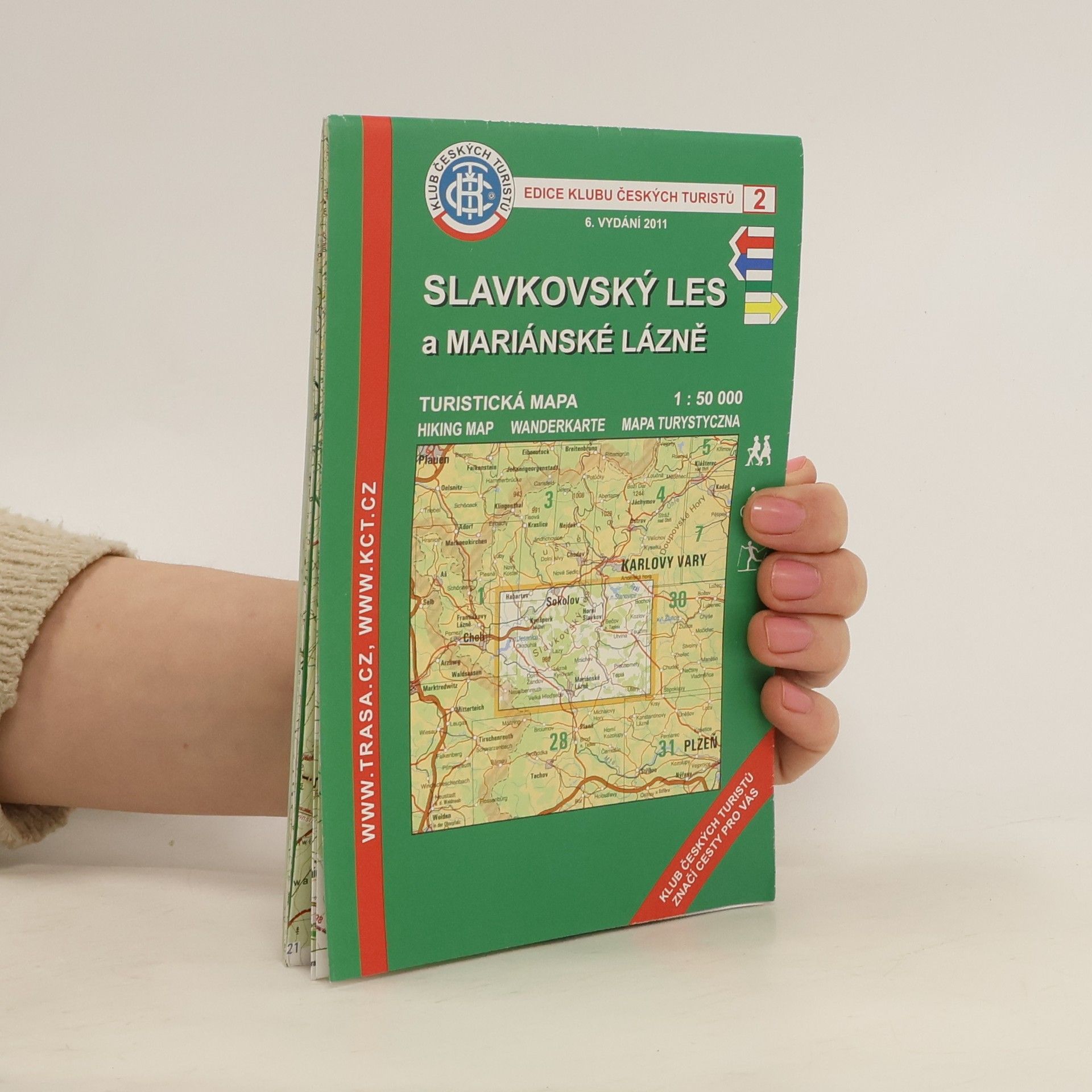 Autorenkollektiv Slavkovský les a Mariánské Lázně: Turistická mapa 1:50 000