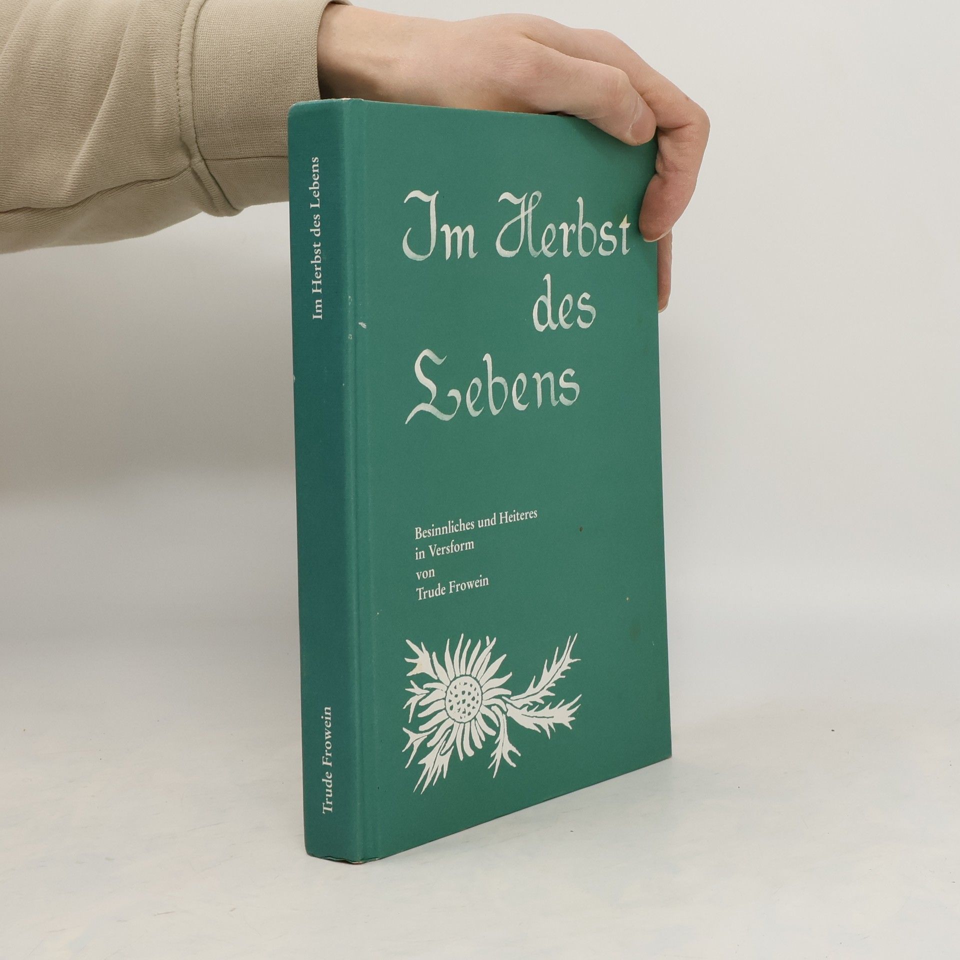 Trude Frowein Im Herbst des Lebens